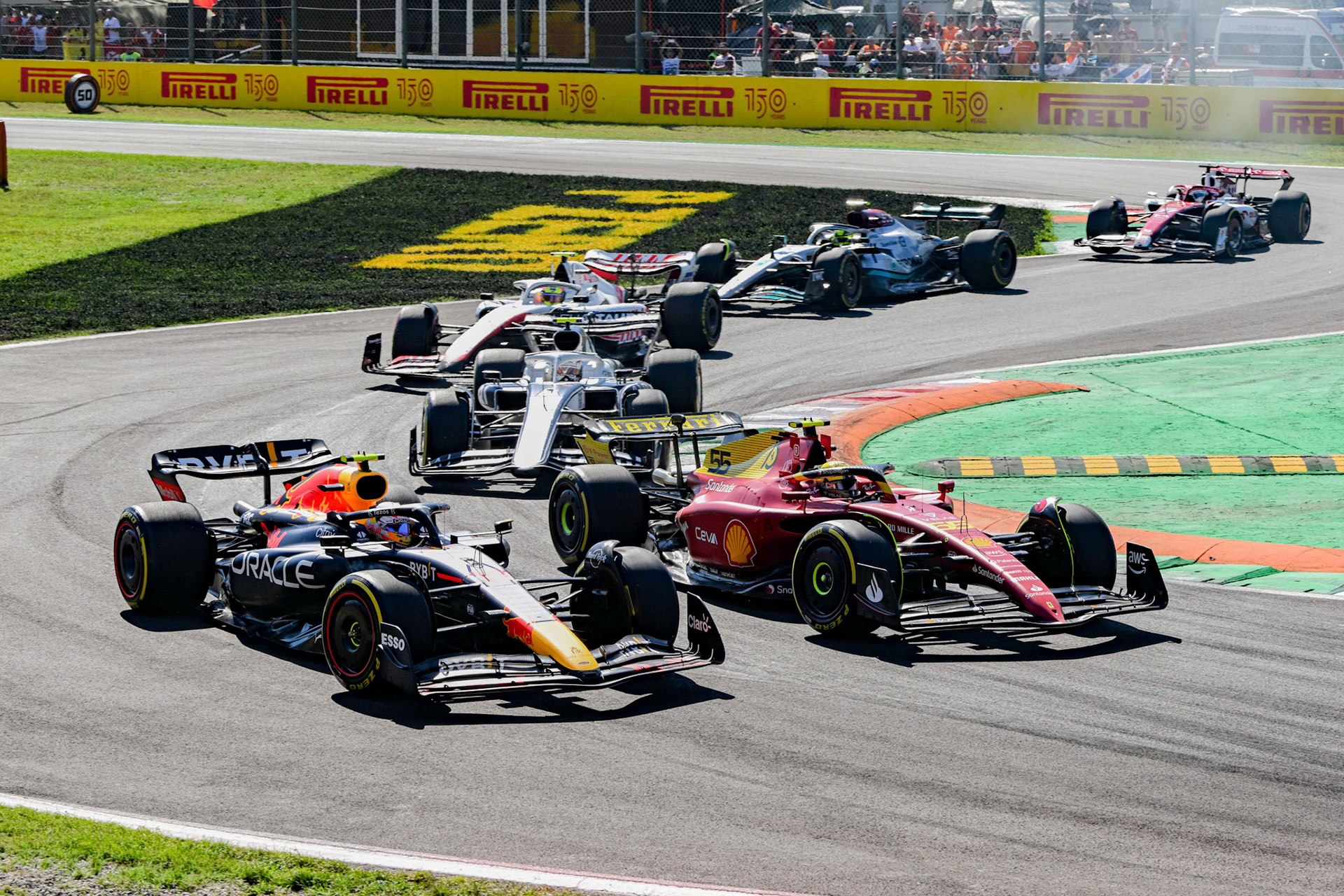 Max Verstappen (NED) Red Bull Racing; Formel 1 GP Italien Monza, Sonntag, 11.09.2022