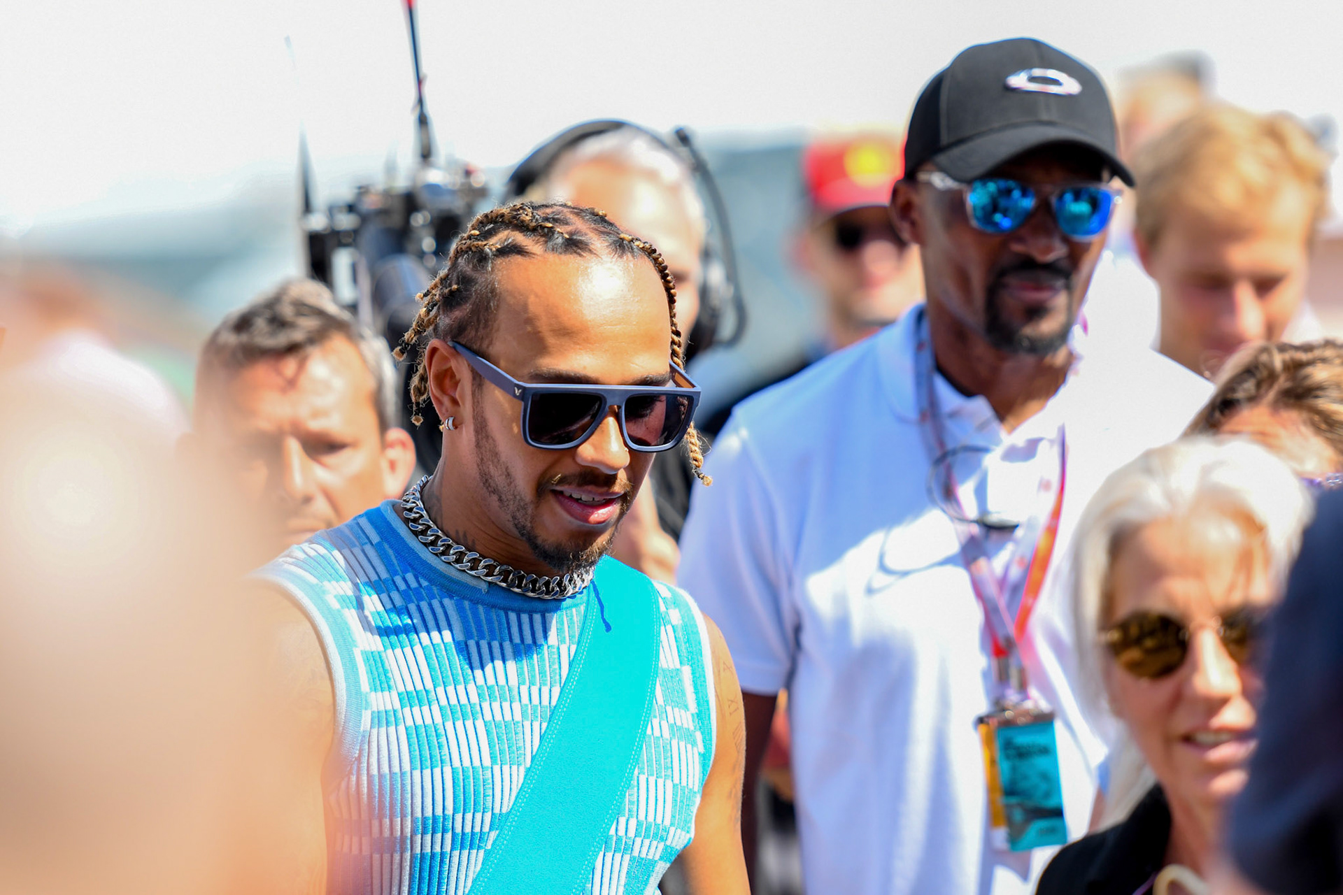 Lewis Hamilton (GBR) Merceds AMG Petronas F1 Team; Formel 1 Monaco am 28.05.2022