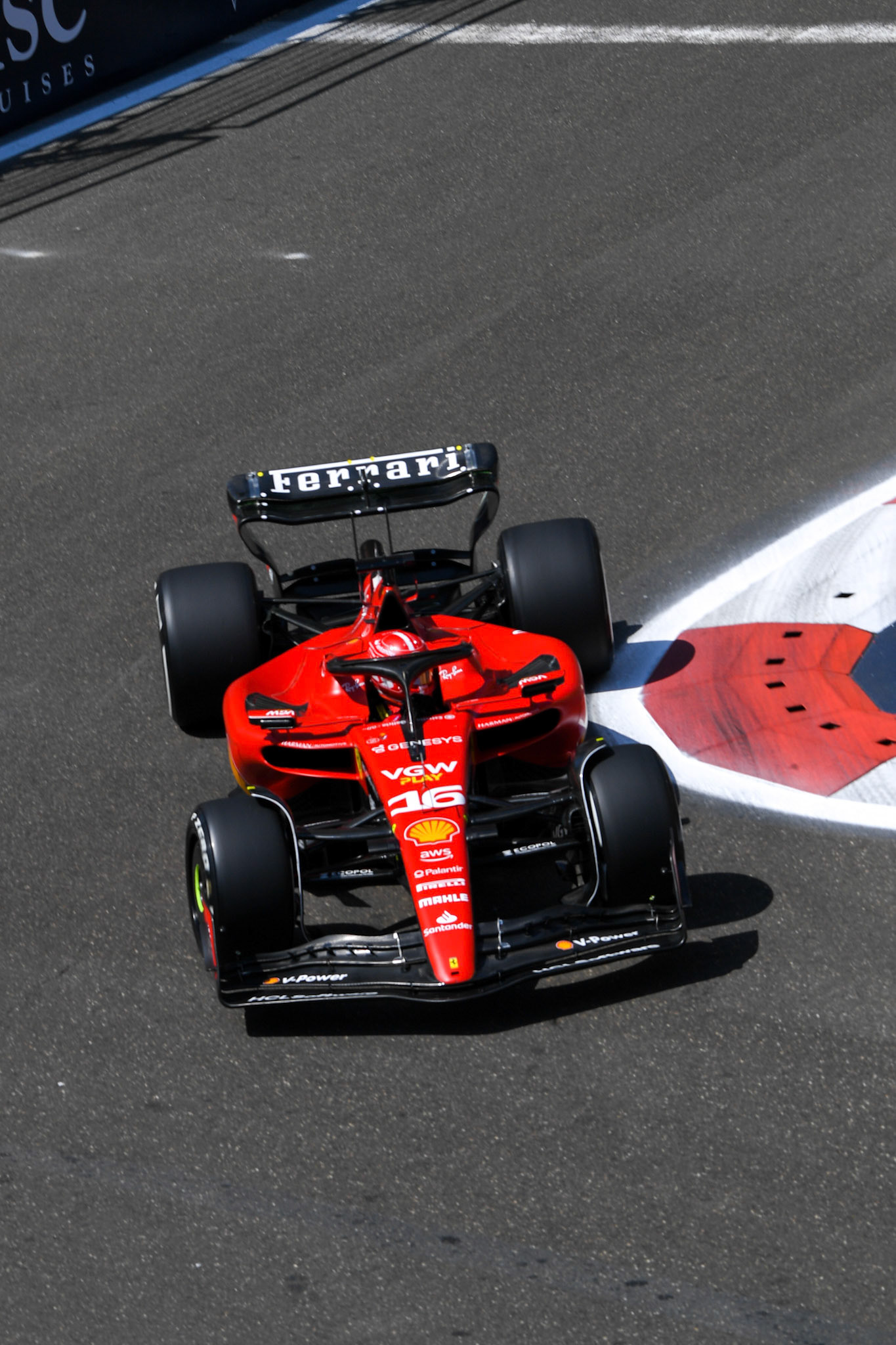 Charles Leclerc (MCO) Scuderia Ferrari; Formel 1 GP Baku Azerbaijan. Freitag 28.04.2023
