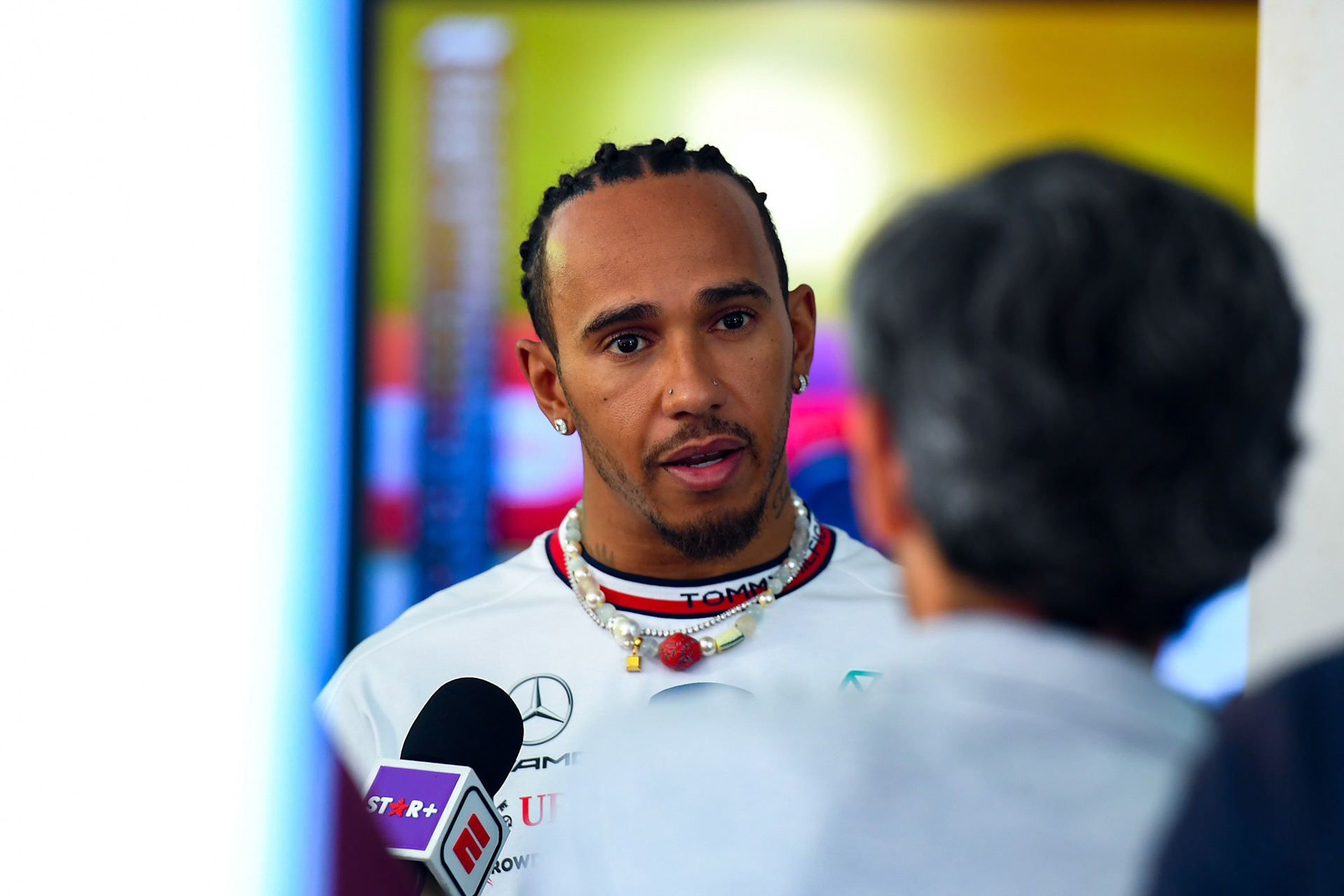 Lewis Hamilton (GBR) Mercedes AMG F1 Team; Formel 1 GP Austria / Österreich. Donnerstag 29.06.2023