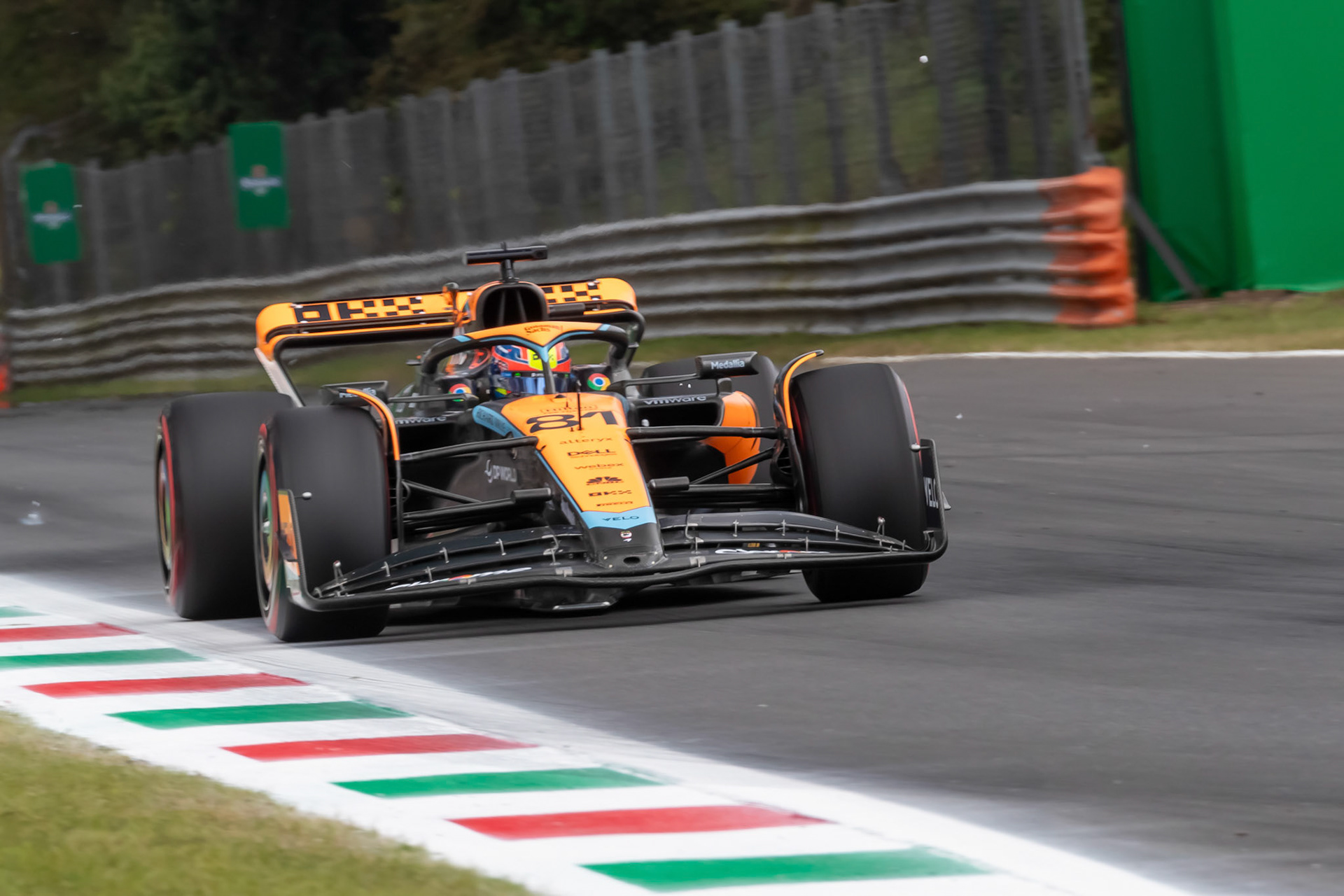 Oscar Piastri (AUS) McLaren F1; Formel 1 GP Italien / Monza. Freitag, 01.09.2023