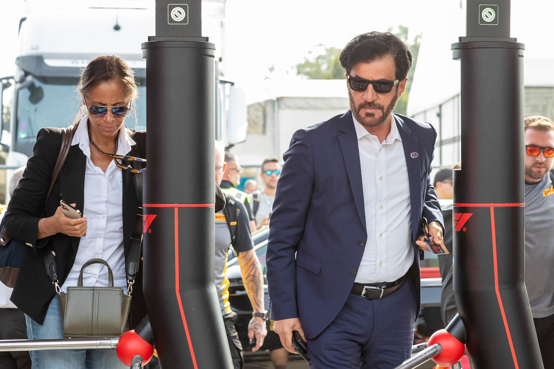 Mohammed bin Sulayem; Formel 1 GP Italien / Monza. Sonntag, 03.09.2023