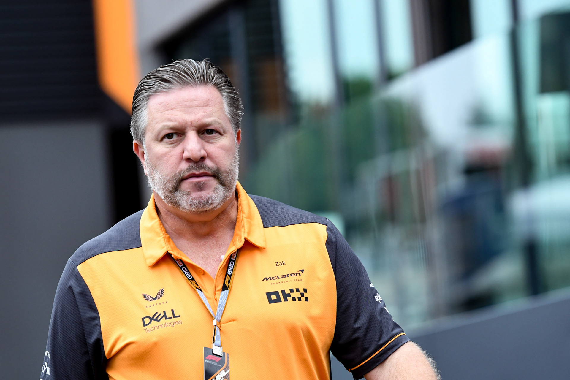 Zak Brown McLaren; Formel 1 GP Belgien. Samstag, 27.08.20222