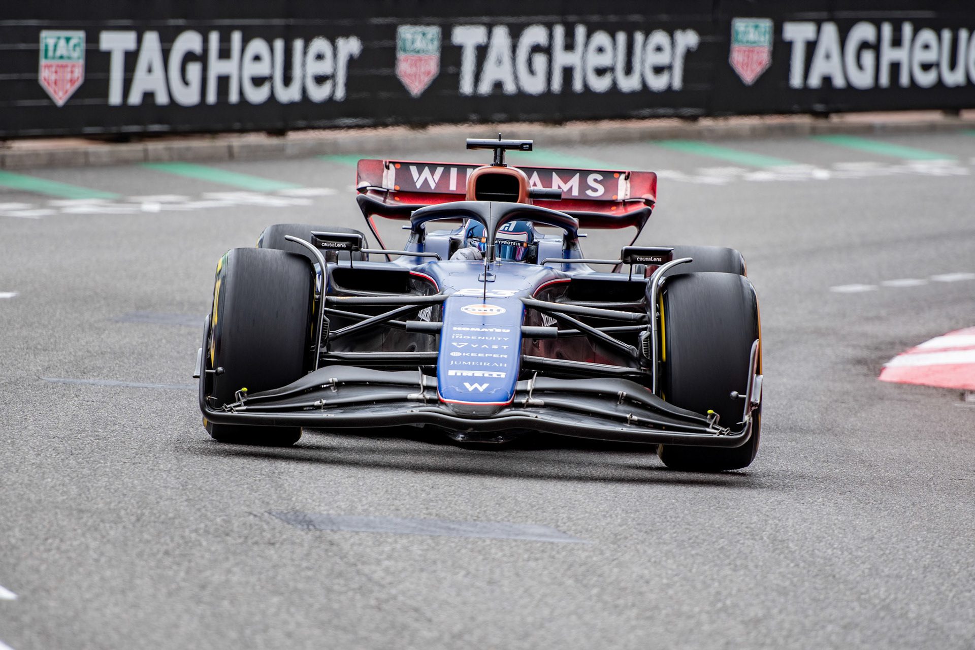 Alexander Albon #23, Williams Racing; Formel1 GP Monaco Freitag, 24.05.2024