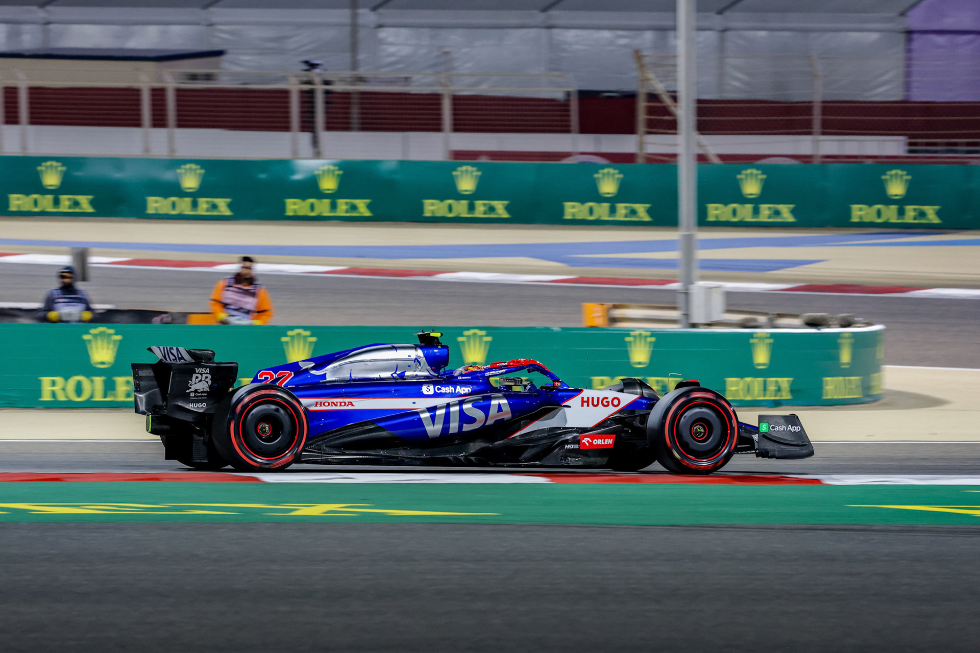 Yuki Tsunoda #22, Visa Cash App RB Formula One Team; Formel 1 GP Bahrain. Samstag 02.03.2024