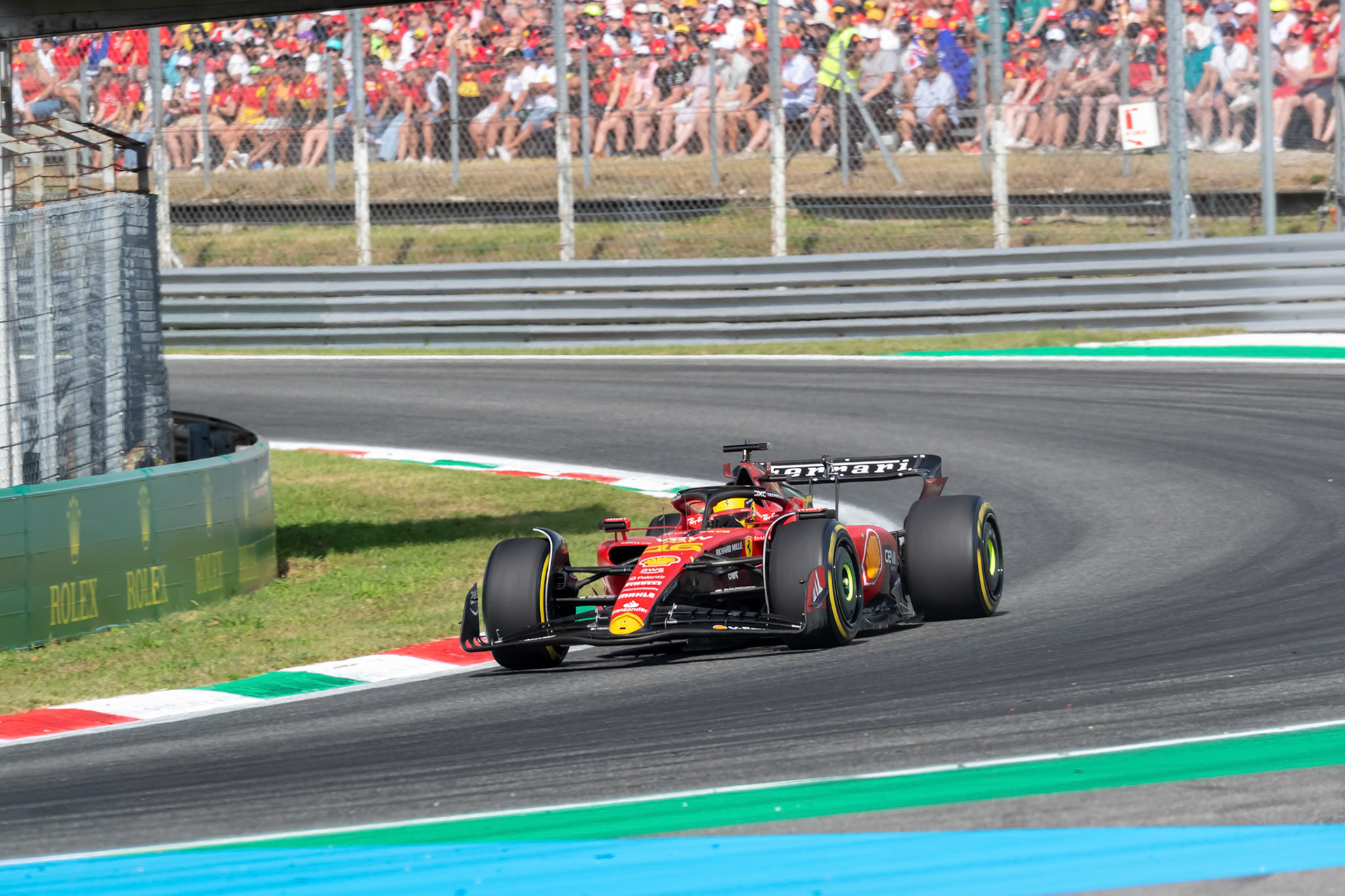Carlos Sainz (ESP) Scuderia Ferrari; Formel 1 GP Italien / Monza. Sonntag, 03.09.2023