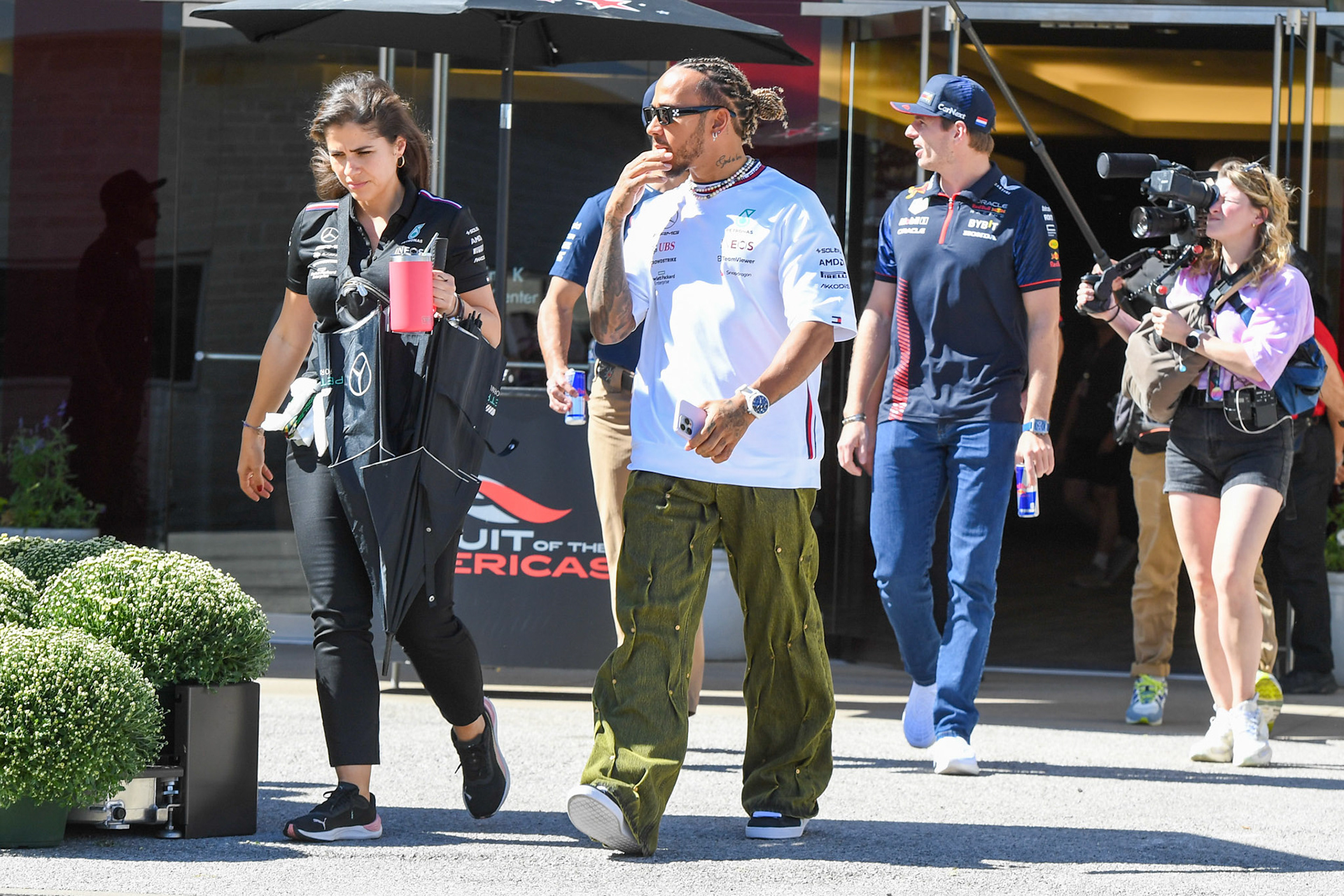 Lewis Hamilton (GBR) Mercedes AMG F1 Team; Formel 1 GP USA Austin Texas. Donnerstag 19.10.2023