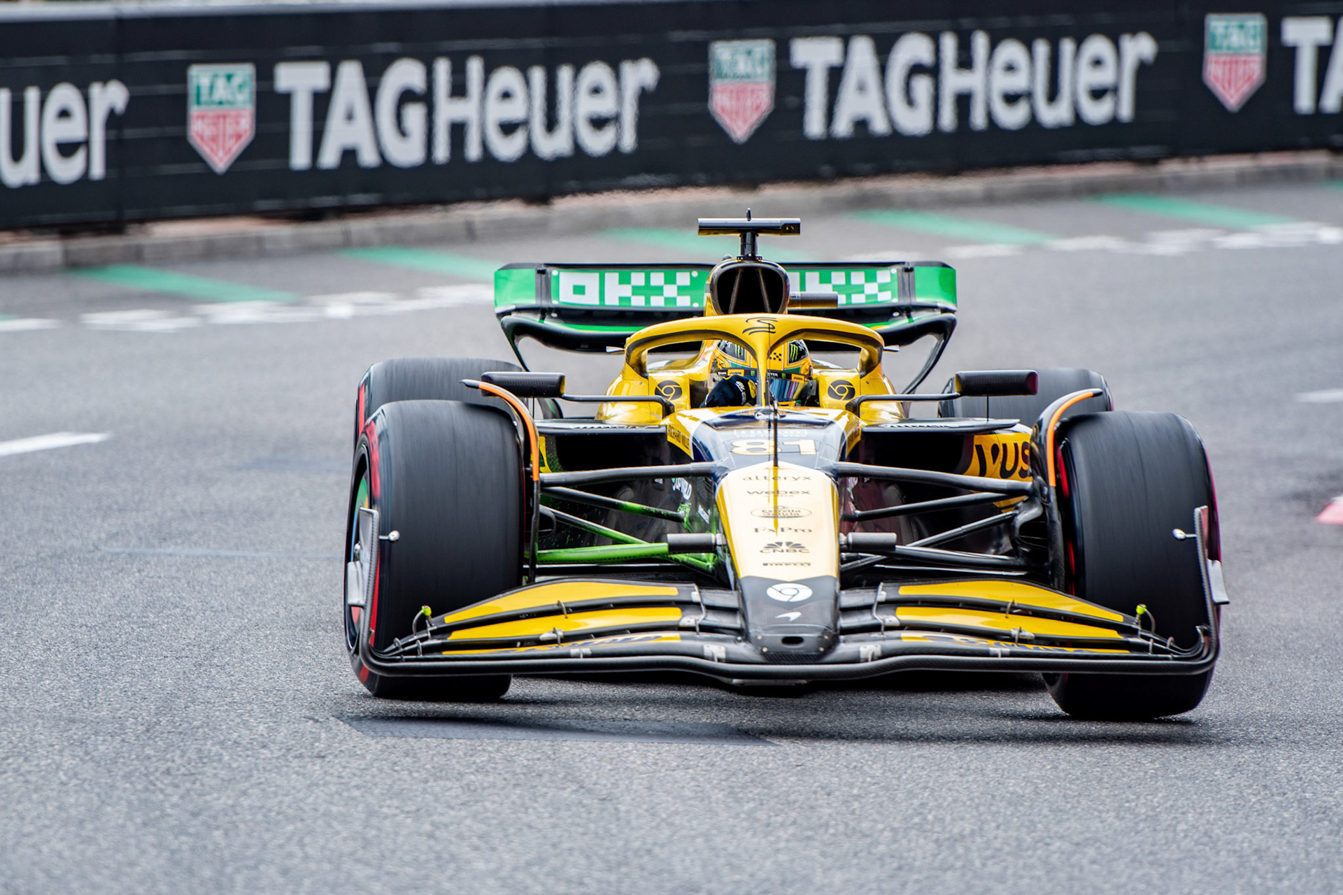 Oscar Piastri #81, McLaren Formula 1 Team; Formel1 GP Monaco Freitag, 24.05.2024