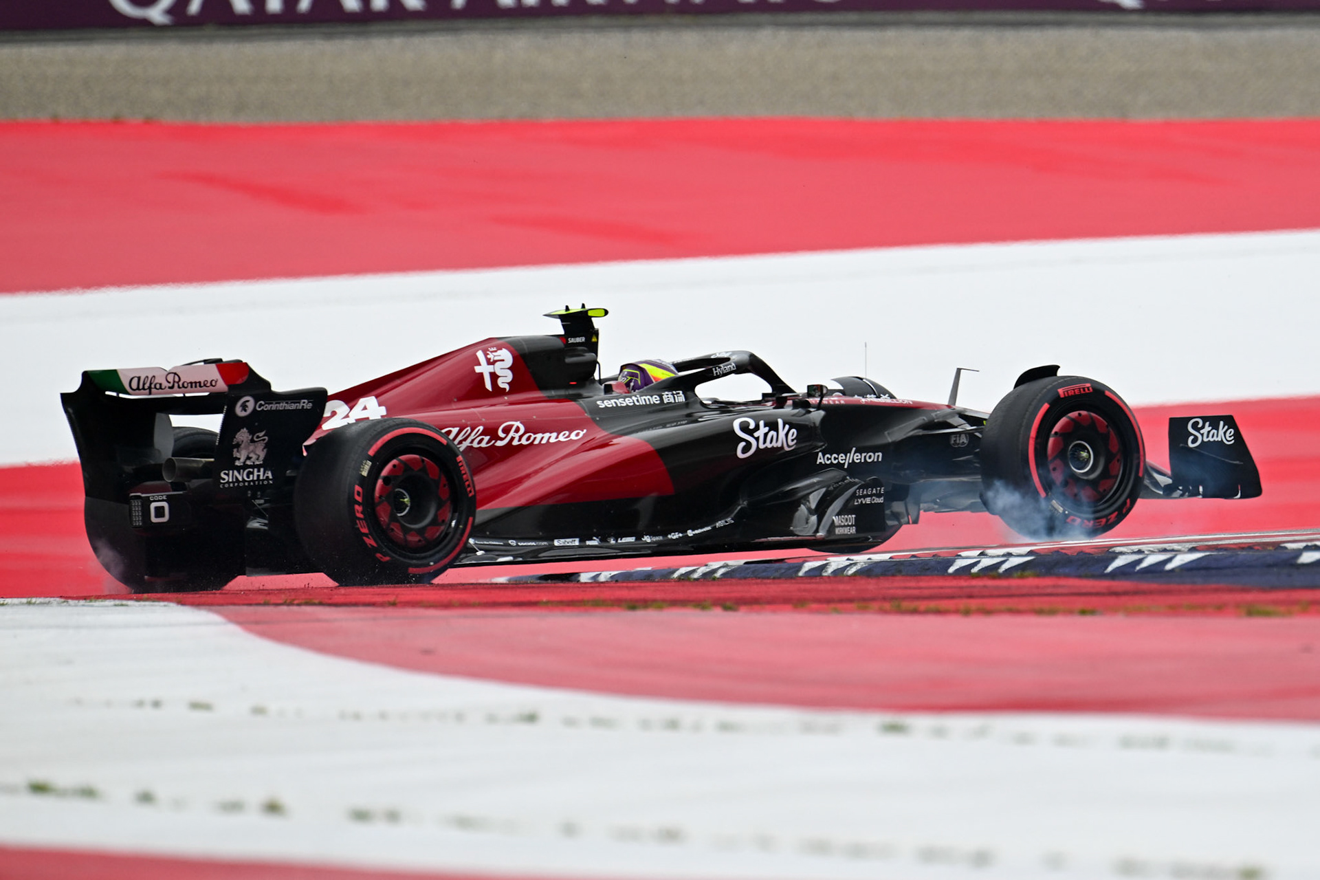 Guanyu Zhou (CHN) Alfa Romeo F1 Team;Formel 1 GP Austria / Österreich. Samstag, 01.07.2023