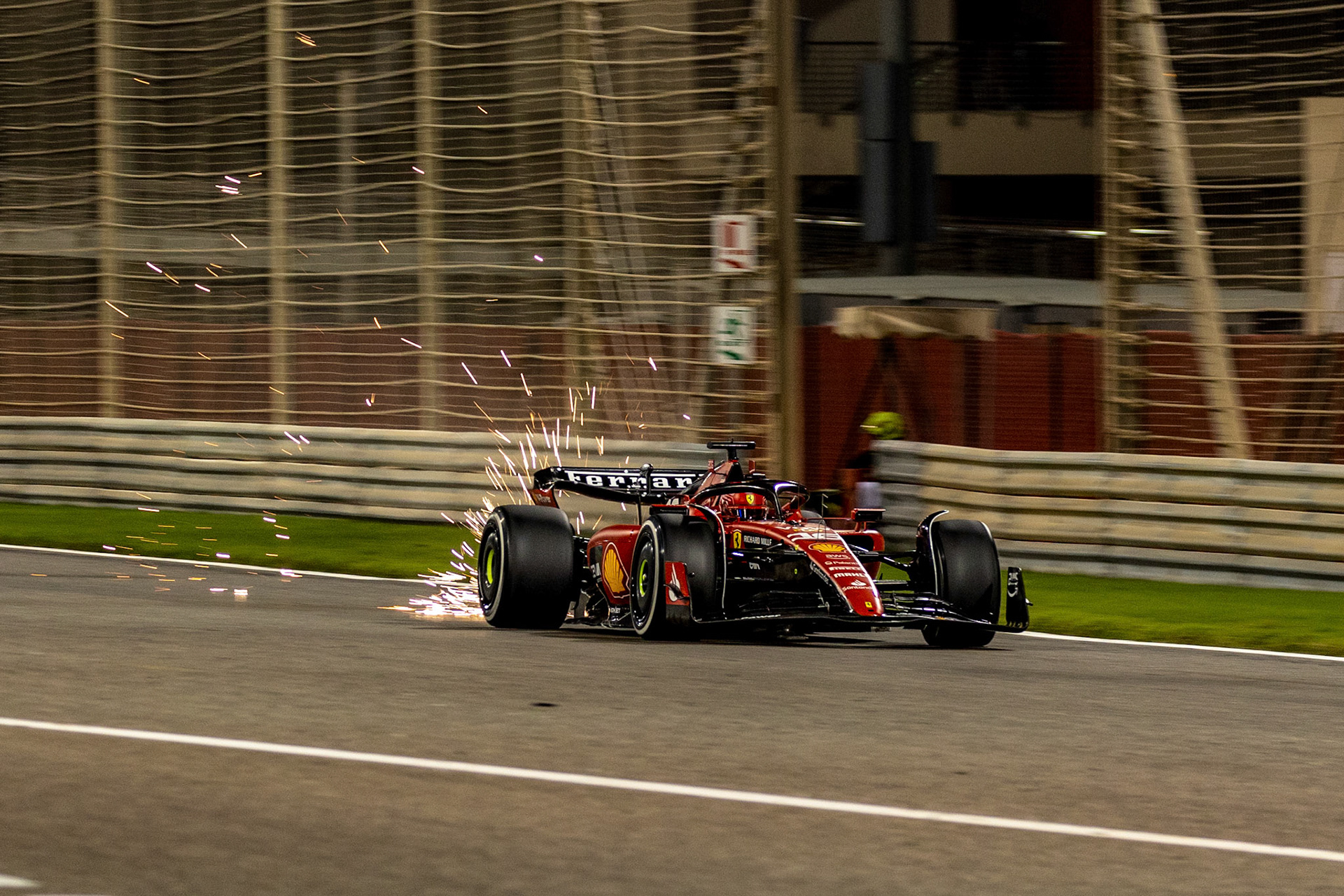 Charles Leclerc (MCO) Scuderia Ferrari; Formel 1 GP Bahrain. Sonntag 05.03.2023