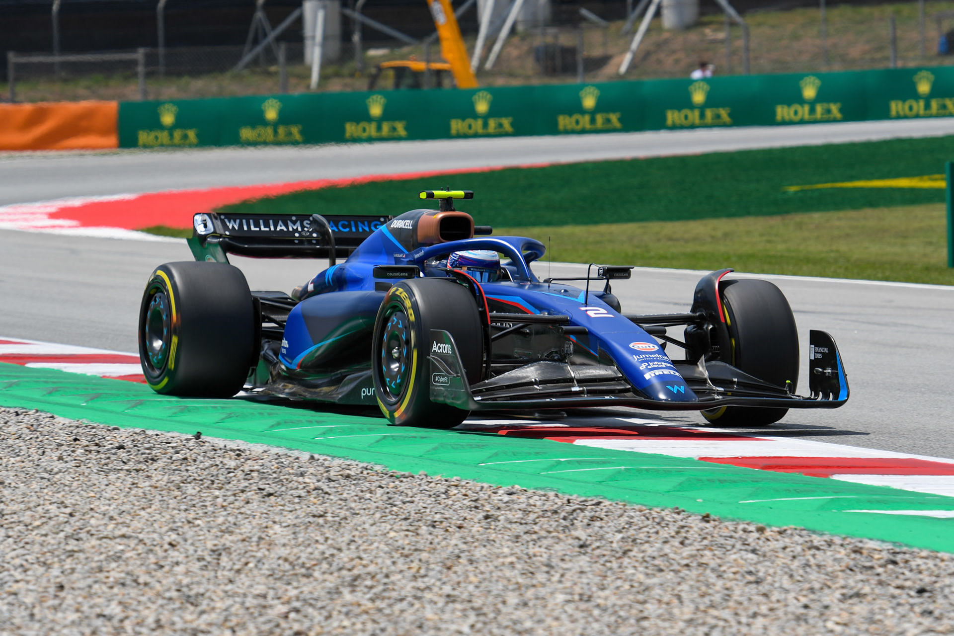 Logan Sargeant (USA) Williams Racing;Formel 1 GP Barcelona. Freitag 02.06.2023