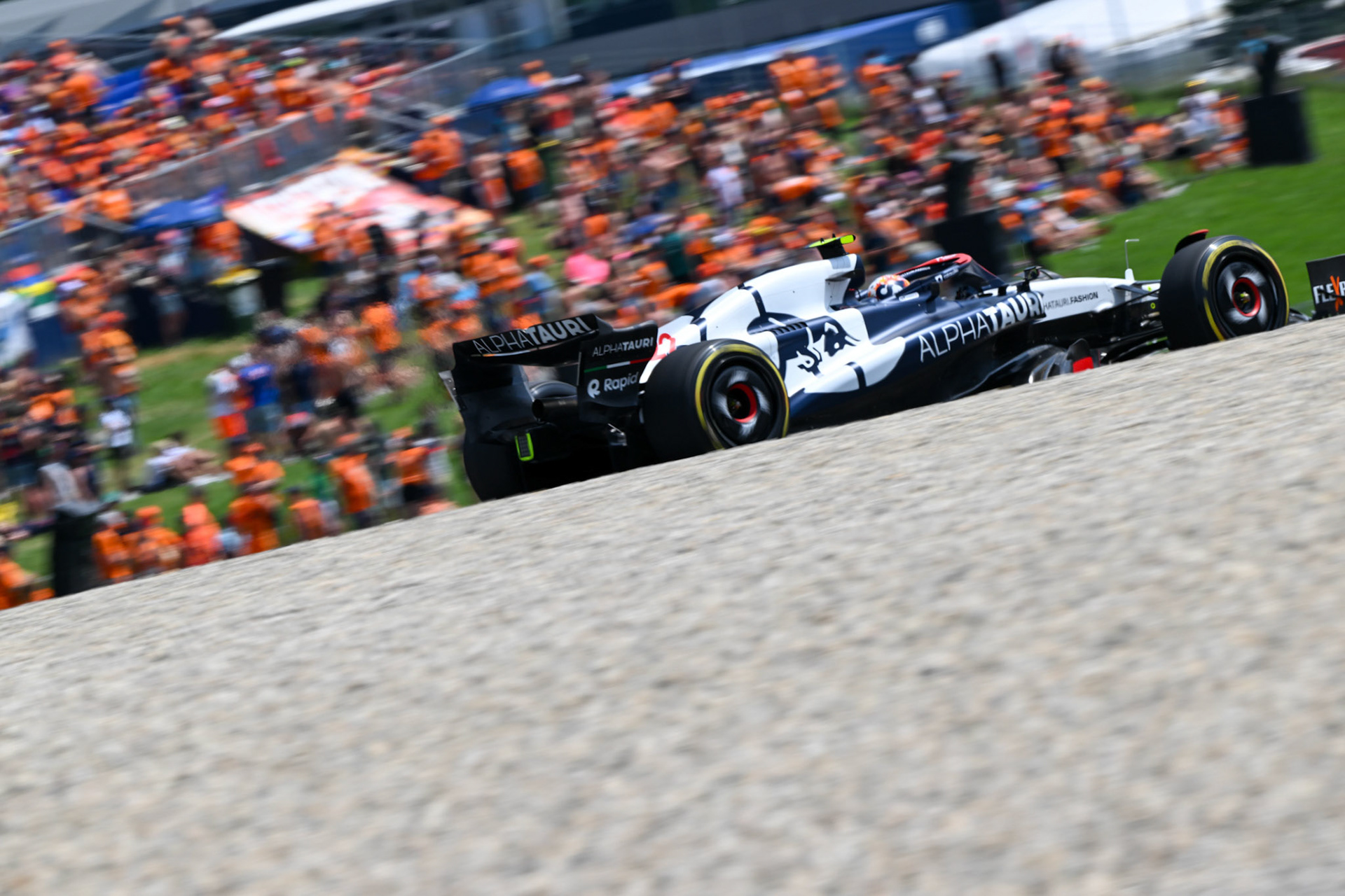 Yuki Tsunoda (JPN) Scuderia Alpha Tauri;Formel 1 GP Austria / Österreich. Freitag, 30.06.2023