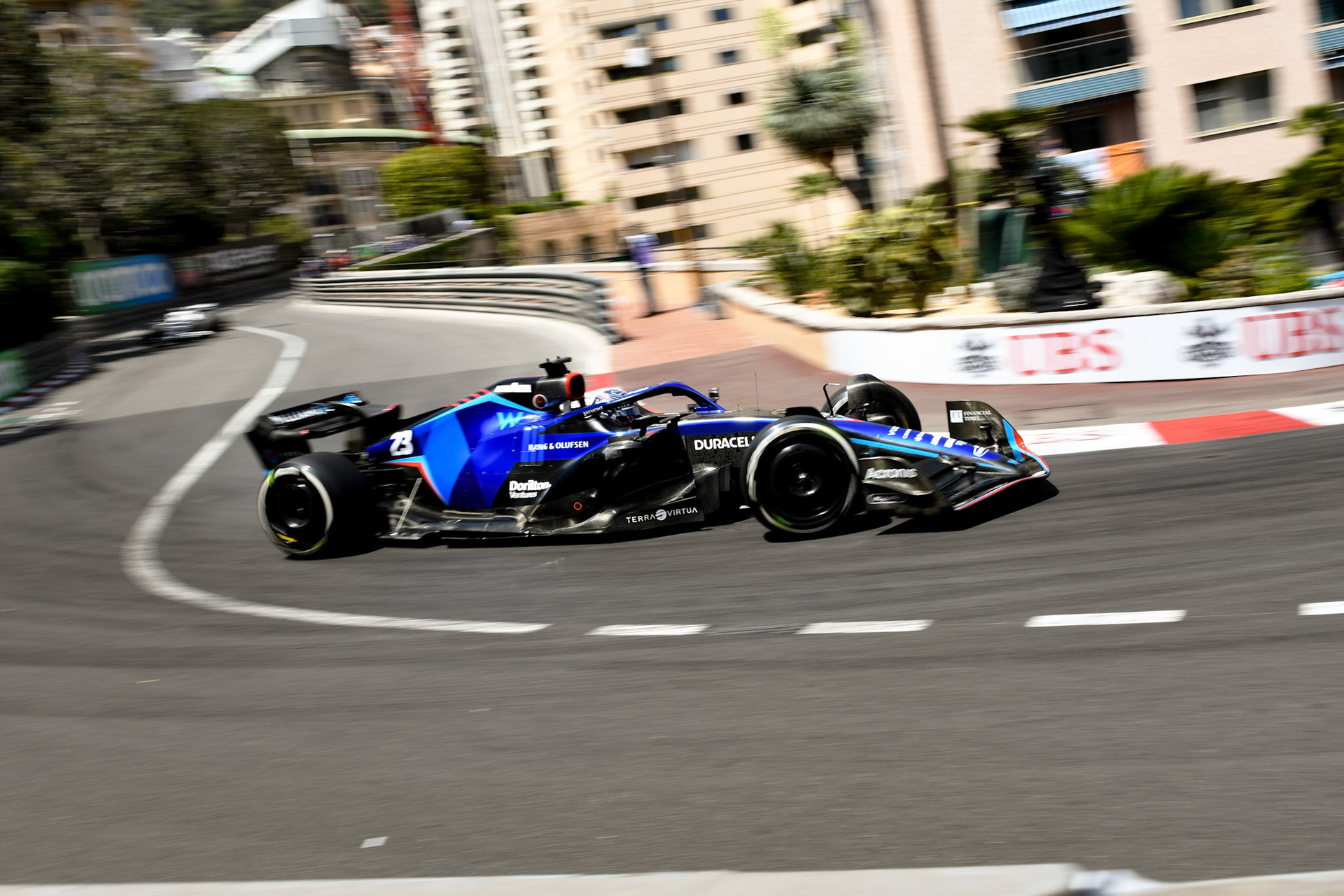 Alexander Albon (THA) Williams Racing; Formel 1 Monaco am 27.05.2022