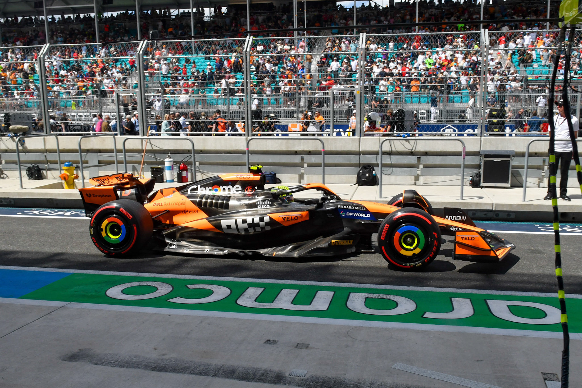 Lando Norris #4, McLaren Formula 1 Team; Formel 1 GP Miami / USA. 05.05.2024
