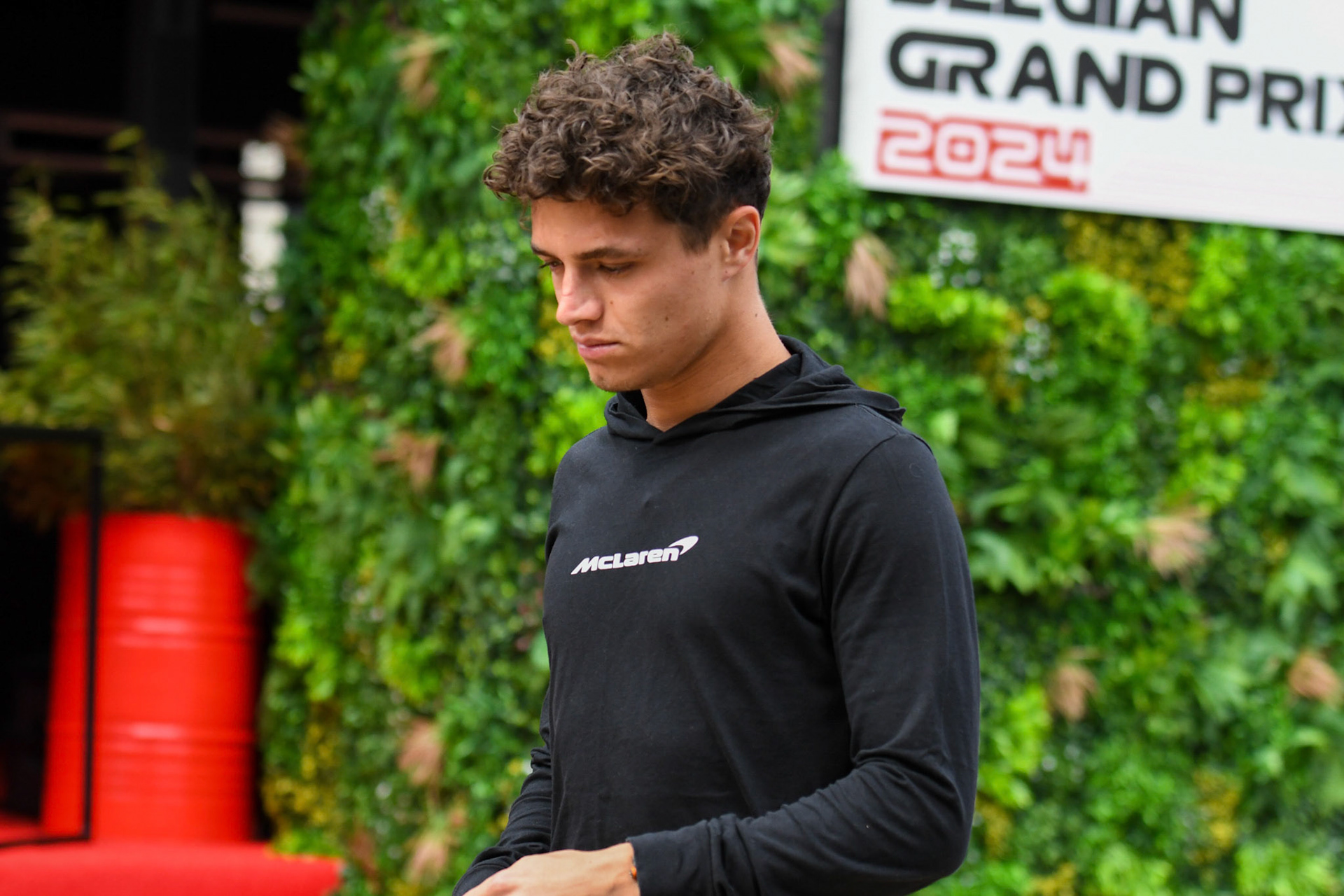 Lando Norris #4, McLaren Formula 1 Team;Formel 1 GP Spa / Belgien. Donnerstag, 25.07.2024