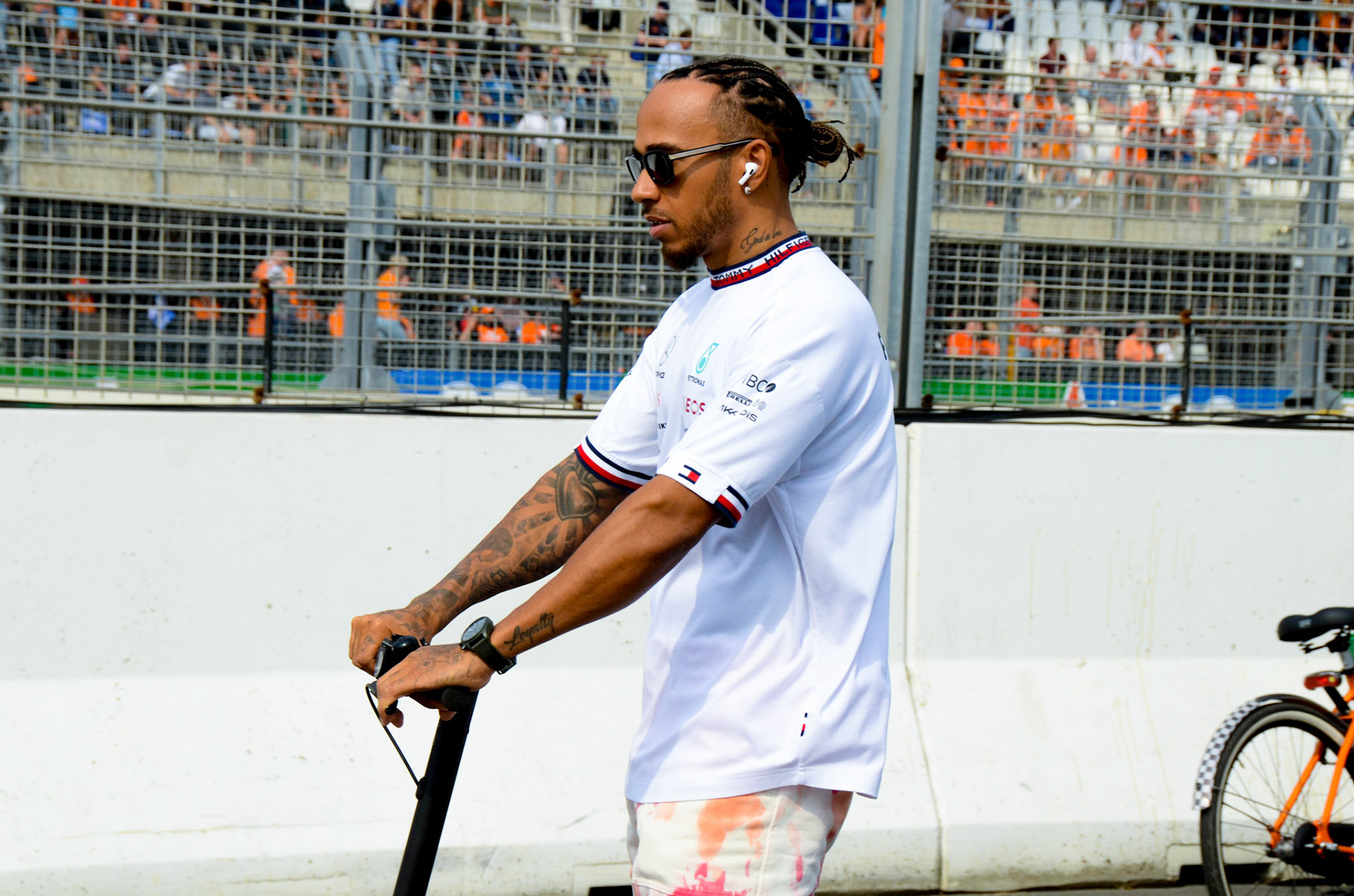 Lewis Hamilton (GBR) Merceds AMG Petronas Formel 1 GP Holland Zandvoort, Sonntag, 04.09.2022