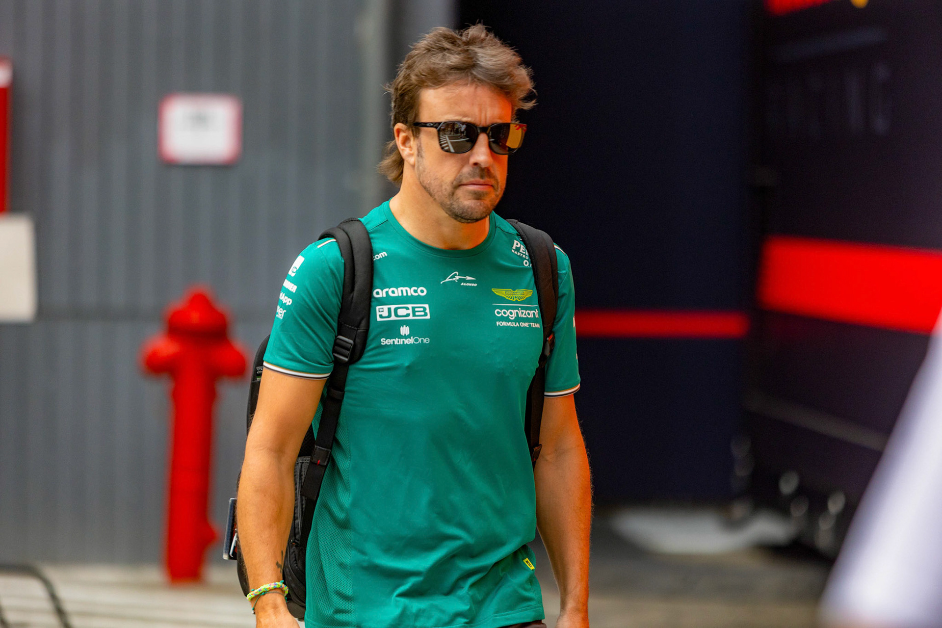 Fernando Alonso (ESP) Aston Martin Formula One Team; Formel 1 GP Budapest / Ungarn. Feitag, 21.07.2023