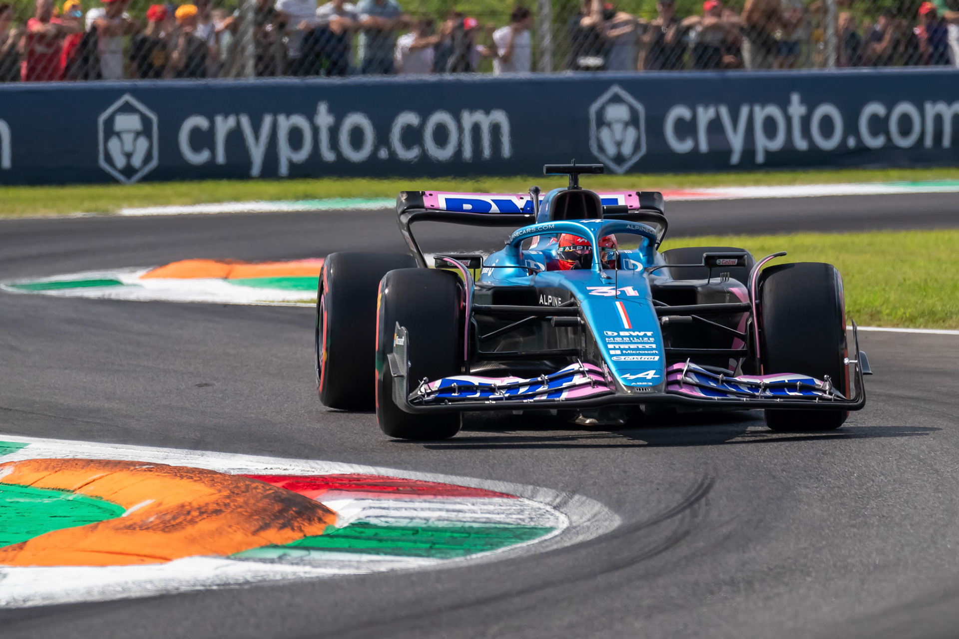 Esteban Ocon (FRA) Alpine F1 Team; Formel 1 GP Italien / Monza. Samstag, 02.09.2023