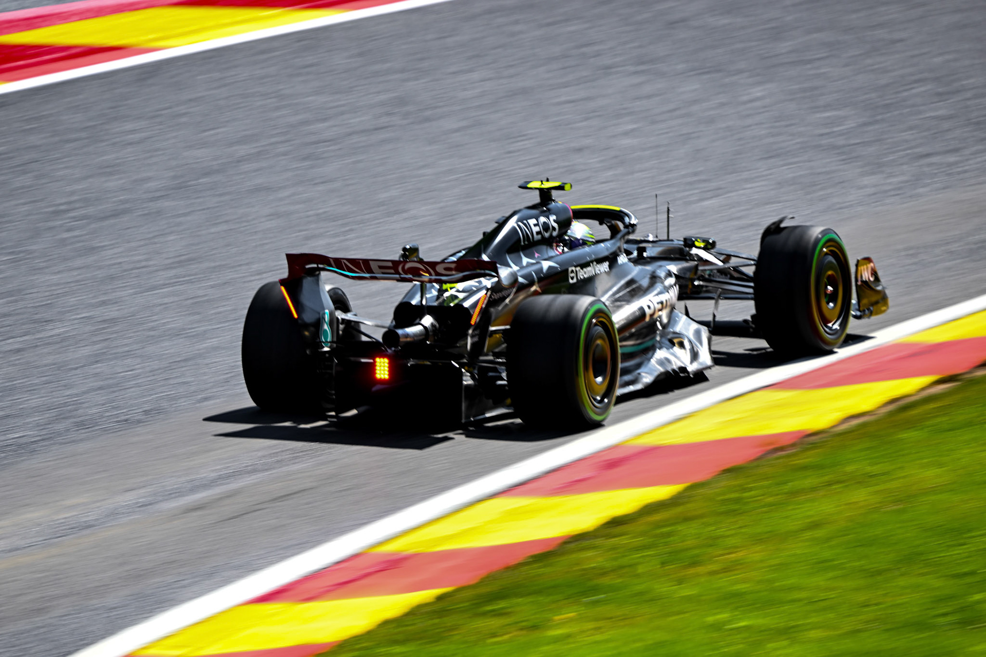Lewis Hamilton (GBR) Mercedes AMG F1 Team; Formel 1 GP Spa Francorchamps/ Belgien. Samstag, 29.07.2023
