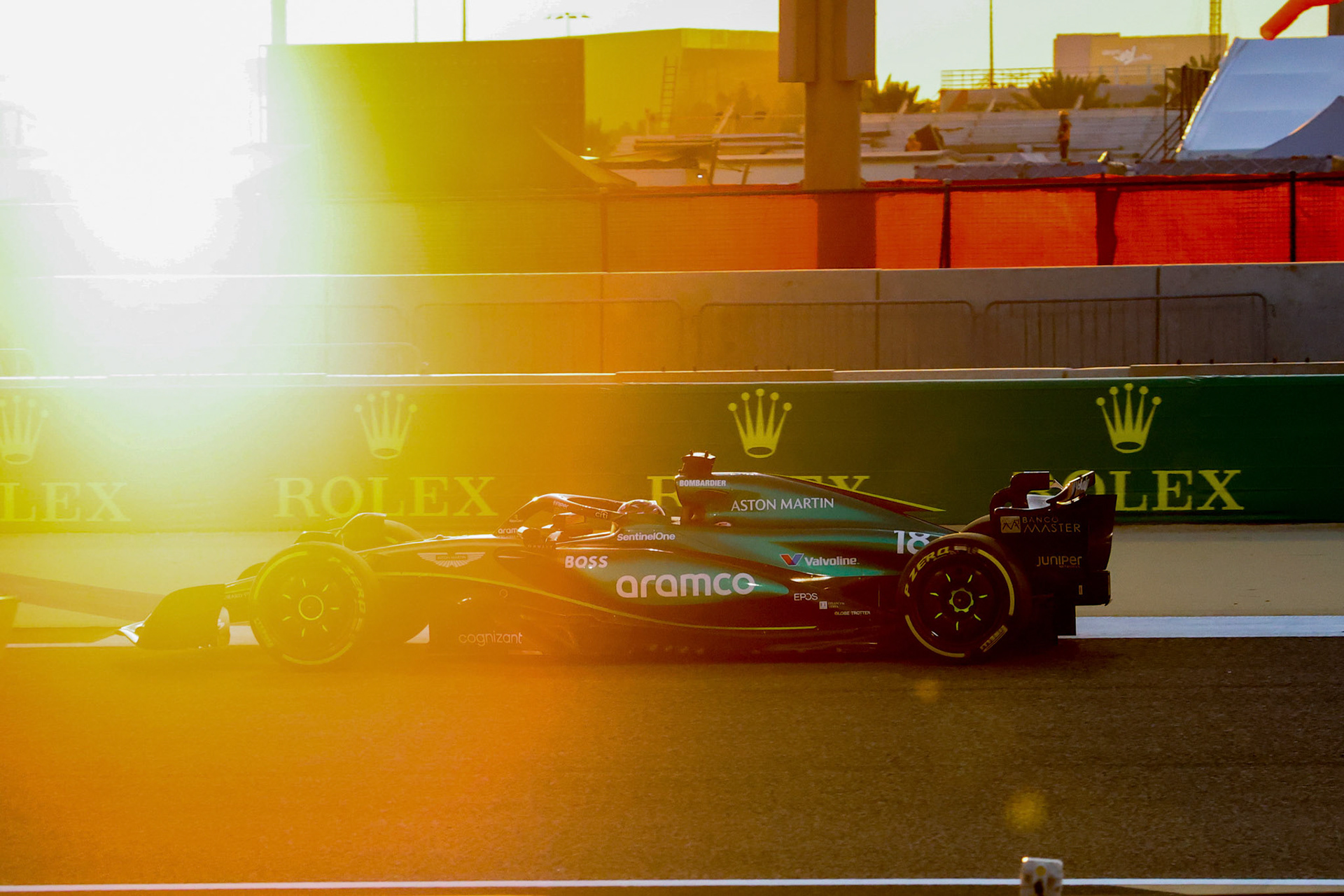 Lance Stroll #18, Aston Martin Aramco F1 Team; Formel 1 Pre-Season Tests Bahrain. Mittwoch, 21.02.2024