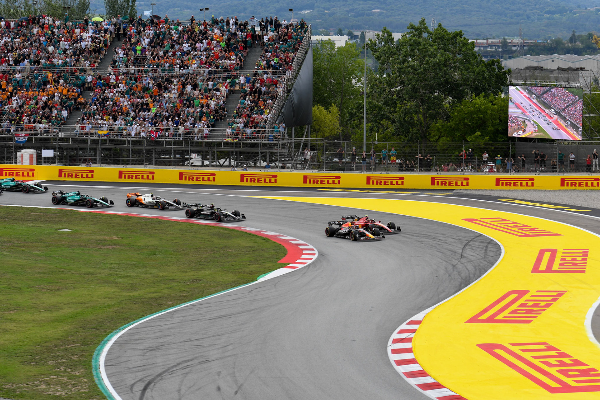 Rennstart; Formel 1 GP Barcelona. Sonntag 04.06.2023