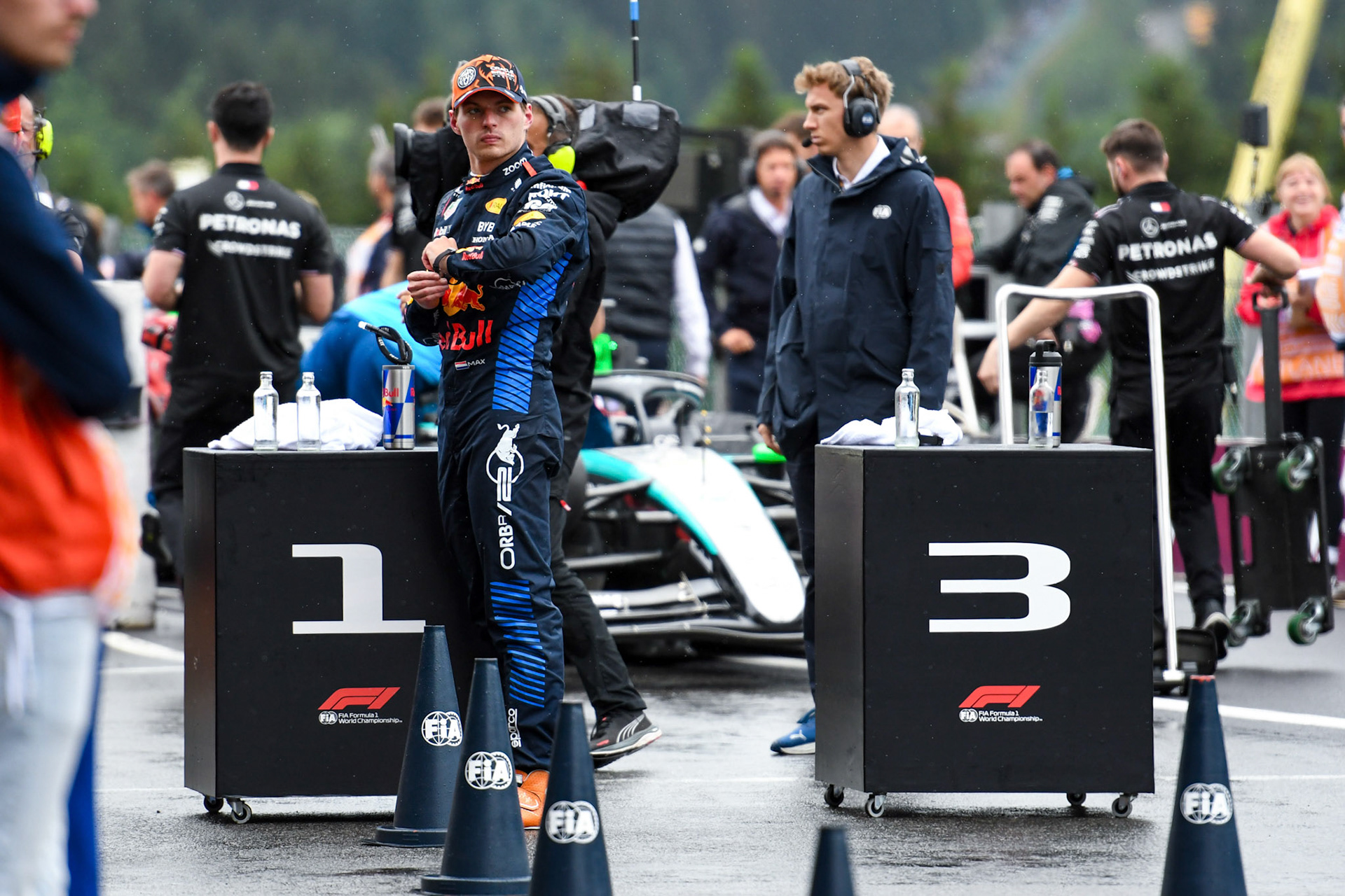 Max Verstappen #1, Oracle Red Bull Racing;Formel 1 GP Spa / Belgien. Samstag, 27.07.2024