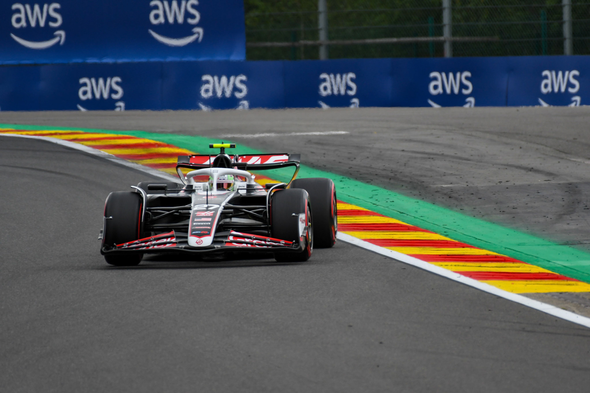 Nico Hülkenberg #27, MoneyGram Haas F1 Team;Formel 1 GP Spa / Belgien. Freitag, 26.07.2024