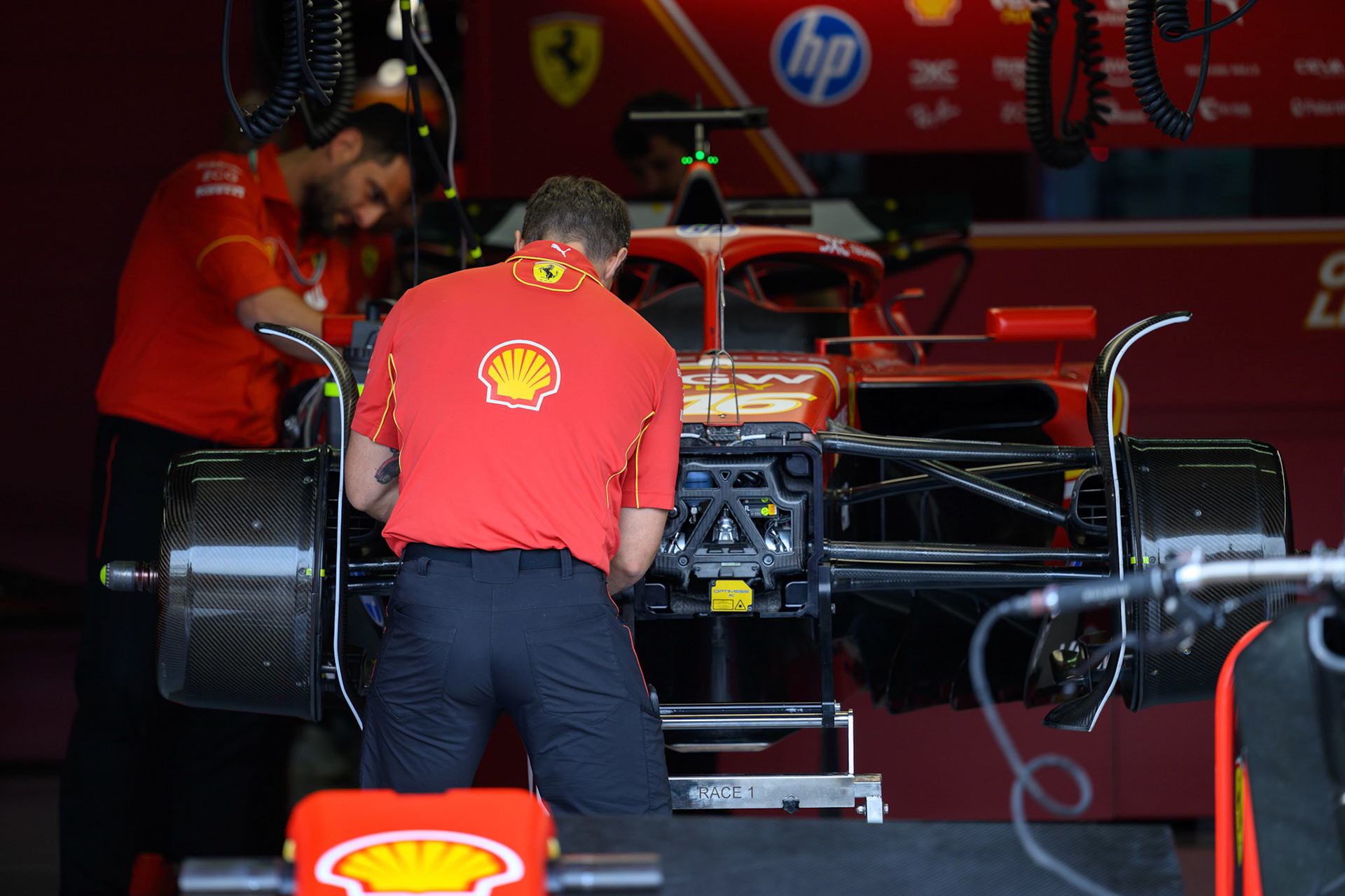 Scuderia Ferrari; F1 GP Imola / Italien Donnerstag, 16.05.2024