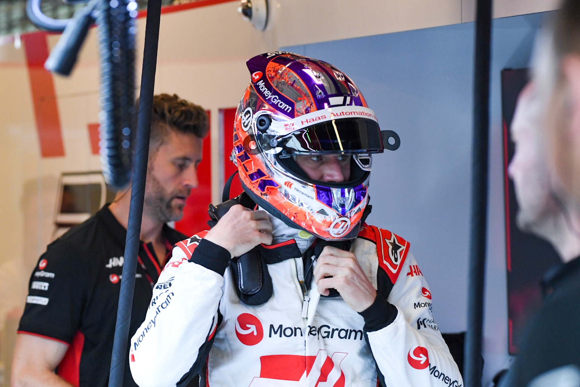 Nico Hülkenberg (GER) Haas F1 Team; Formel 1 GP Abu Dhabi. Freitag 24.11.2023