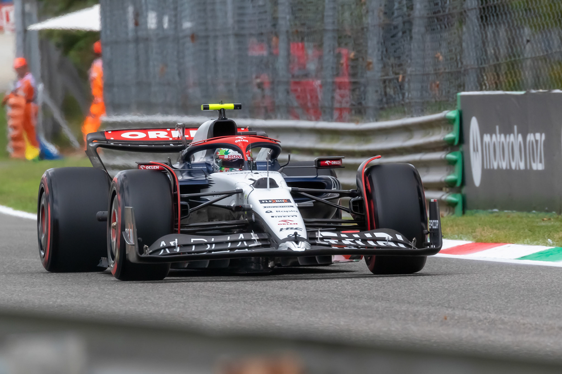 Yuki Tsunoda (JPN) Scuderia Alpha Tauri;Formel 1 GP Italien / Monza. Freitag, 01.09.2023