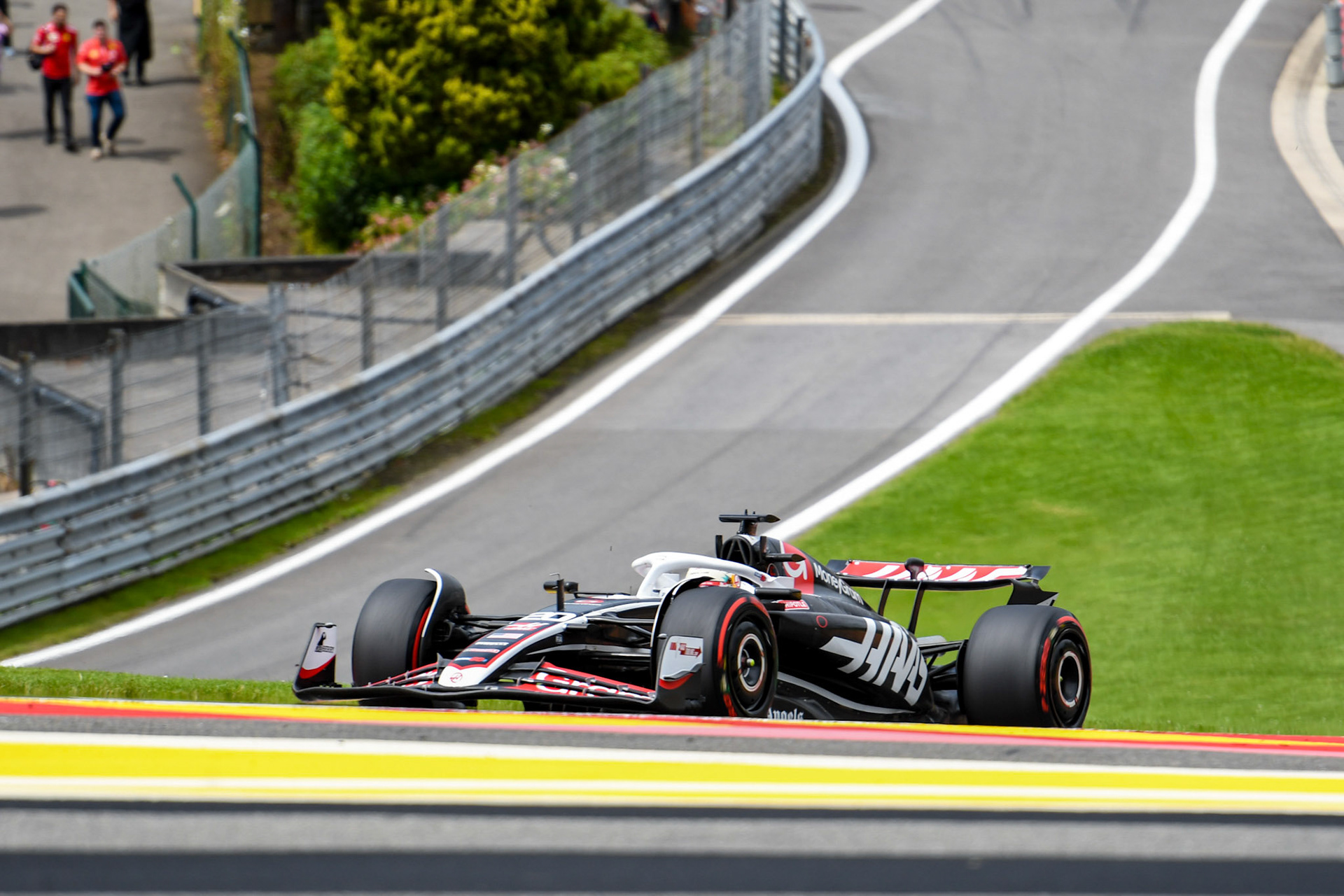 Kevin Magnussen #20, MoneyGram Haas F1 Team;Formel 1 GP Spa / Belgien. Freitag, 26.07.2024