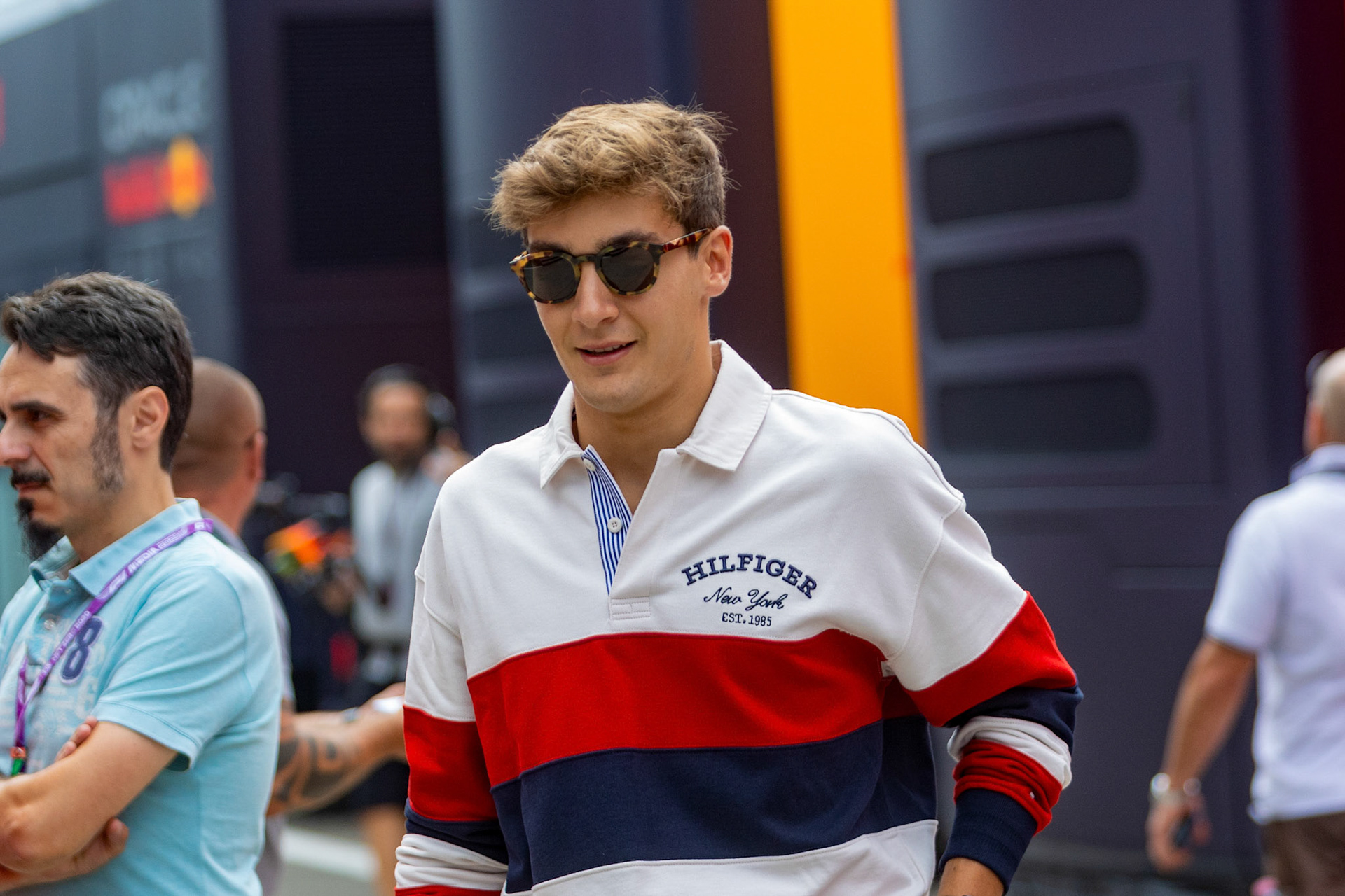 George Russell (GBR) Mercedes AMG F1 Team; Formel 1 GP Budapest / Ungarn. Feitag, 21.07.2023