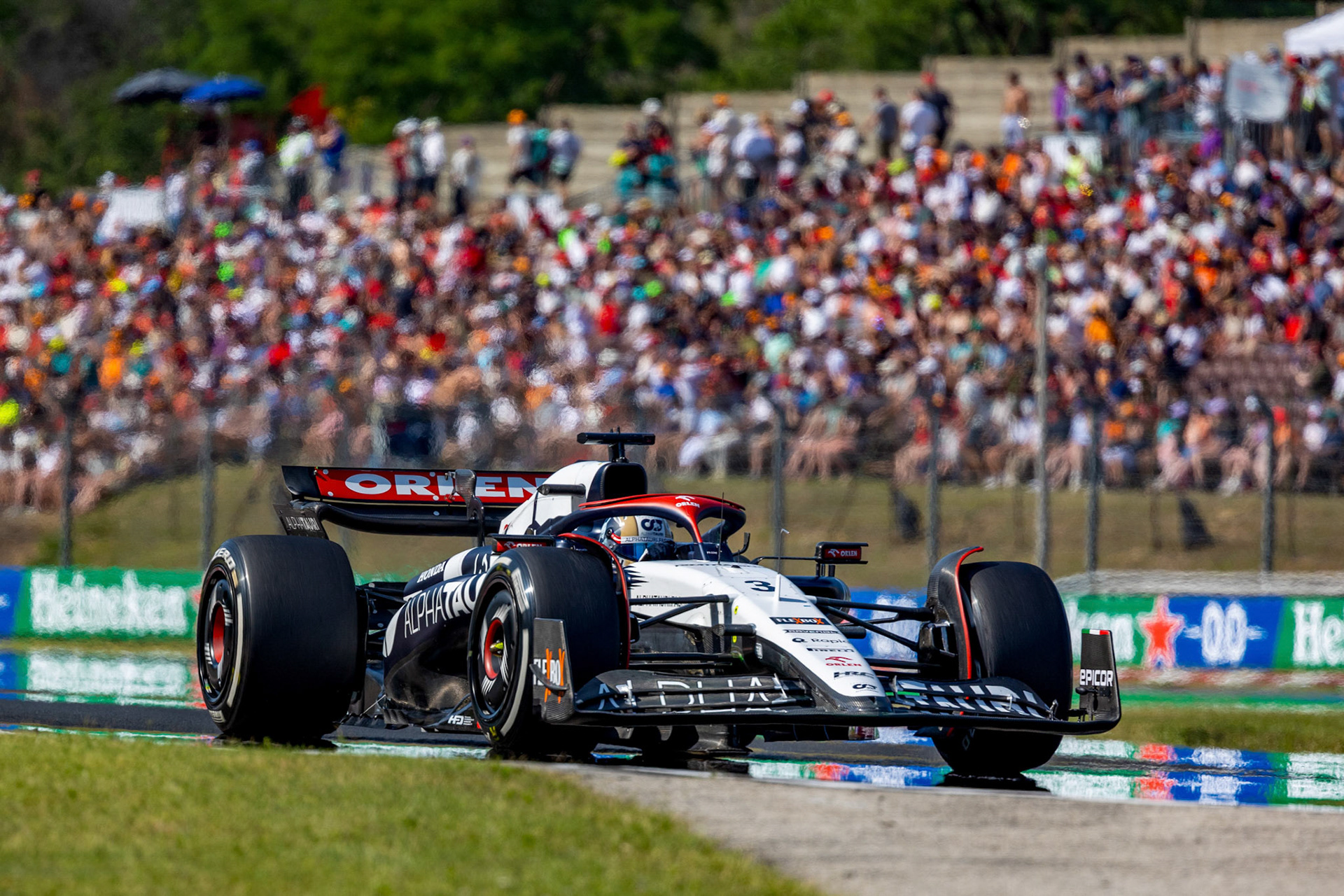 Daniel Ricciardo, Scuderia Alpha Tauri; Formel 1 GP Budapest / Ungarn. Samstag, 22.07.2023