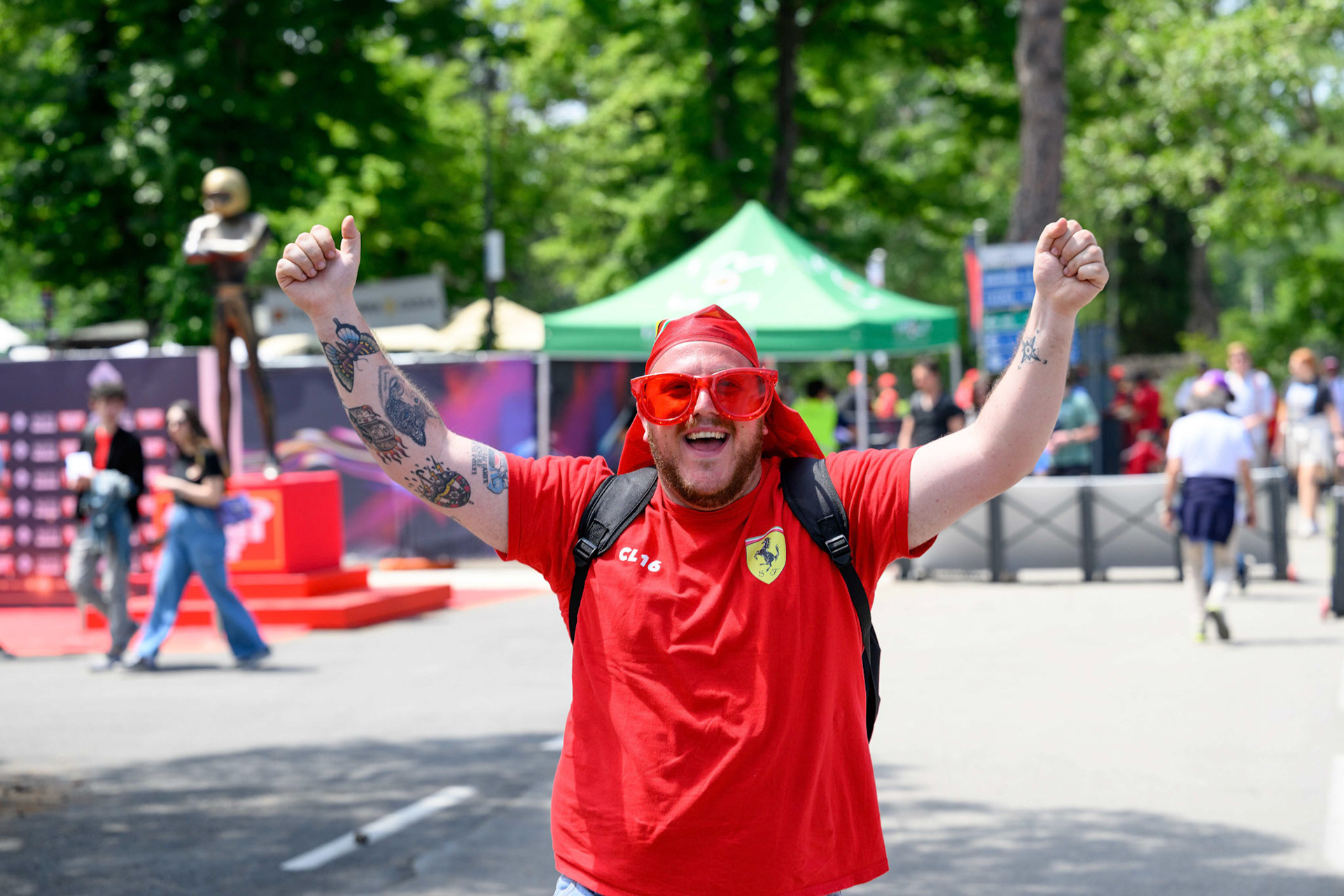 Tifosi; F1 GP Imola / Italien Sonntag, 19.05.2024