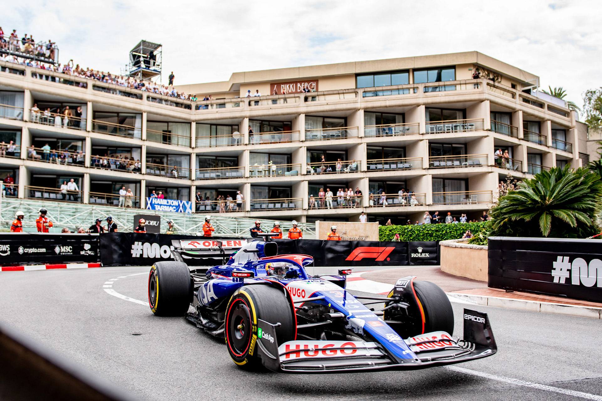 Daniel Ricciardo, #3, Visa Cash App RB Formula One Team; Formel1 GP Monaco Freitag, 24.05.2024