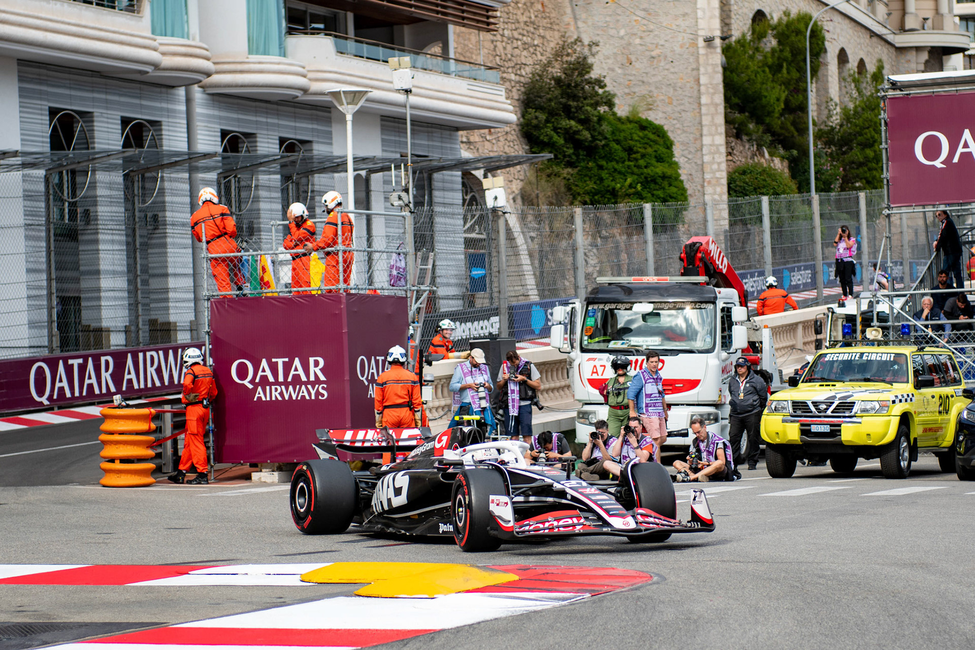 Nico Hülkenberg #27, MoneyGram Haas F1 Team; Formel1 GP Monaco Freitag, 24.05.2024