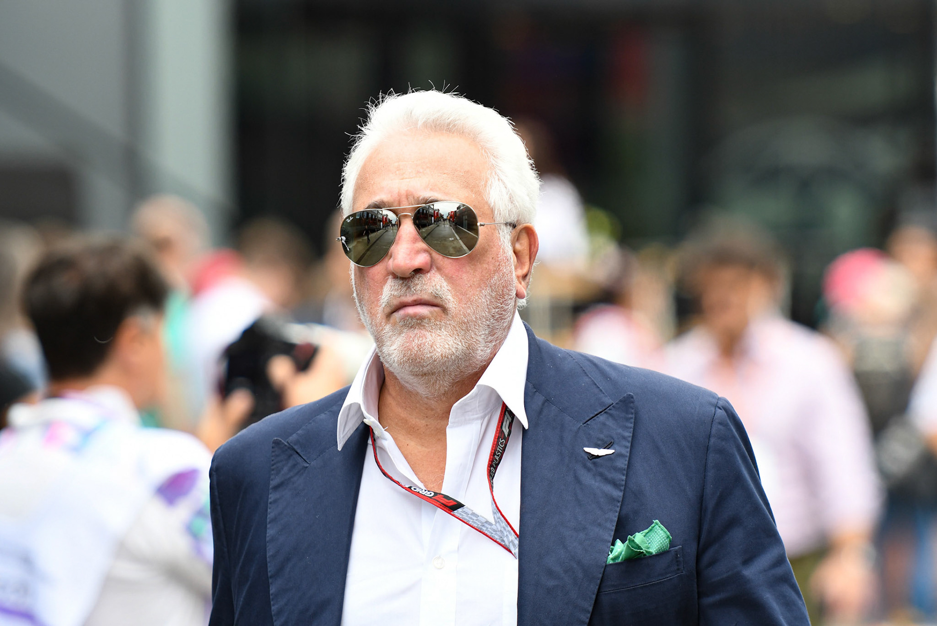 Lawrence Stroll (CAN) Aston Martin Cognizant Formula One Team; Formel 1 Ungarn am 30.07.2022