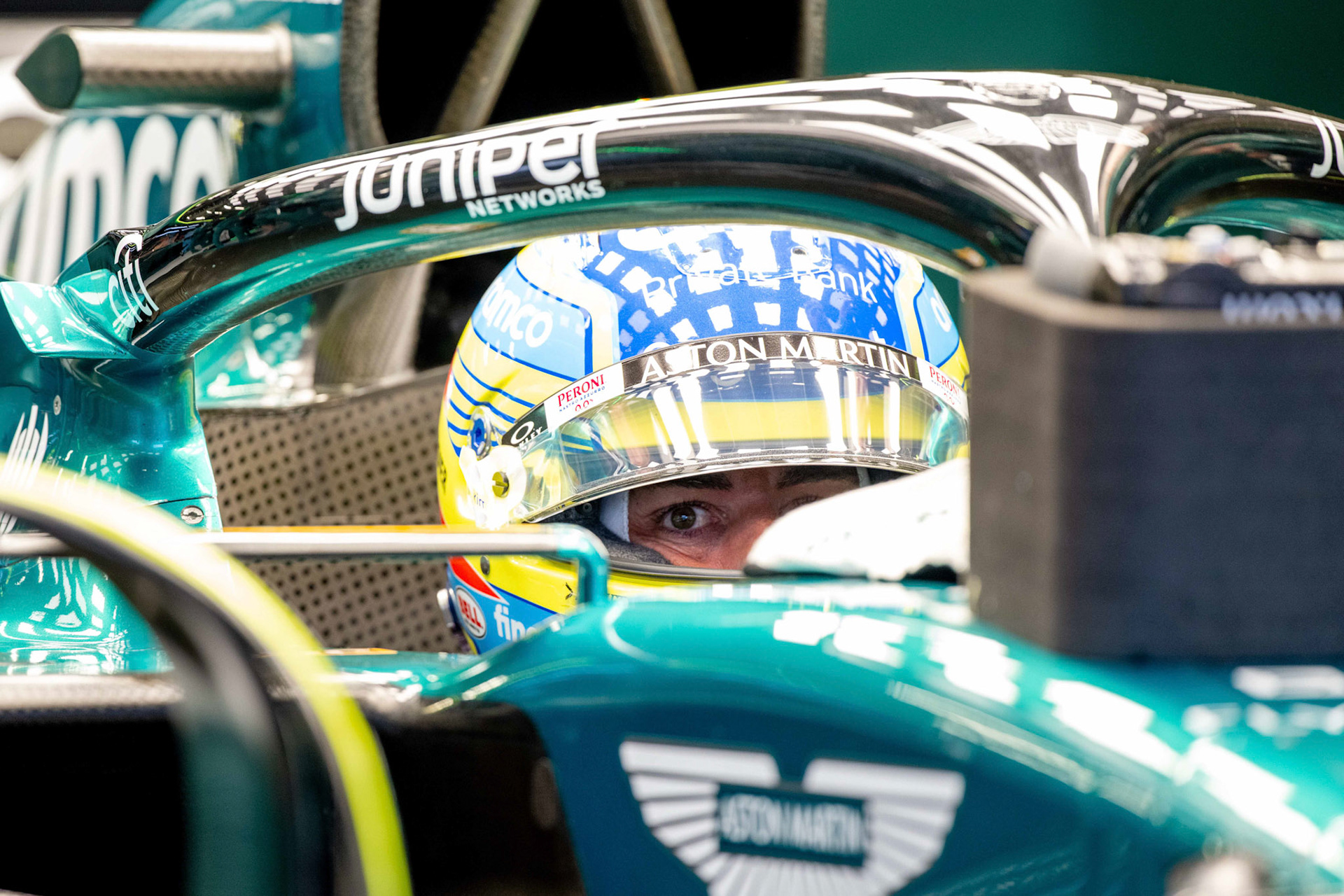 Fernando Alonso (ESP) Aston Martin Formula One Team; Formel 1 GP Austria / Österreich. Samstag, 01.07.2023