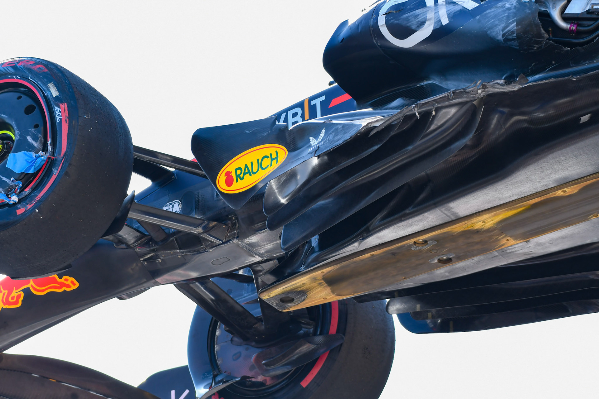 Sergio Perez (MEX) Red Bull Racing Unterboden; Formel 1 GP Monaco. Samstag 27.05.2023