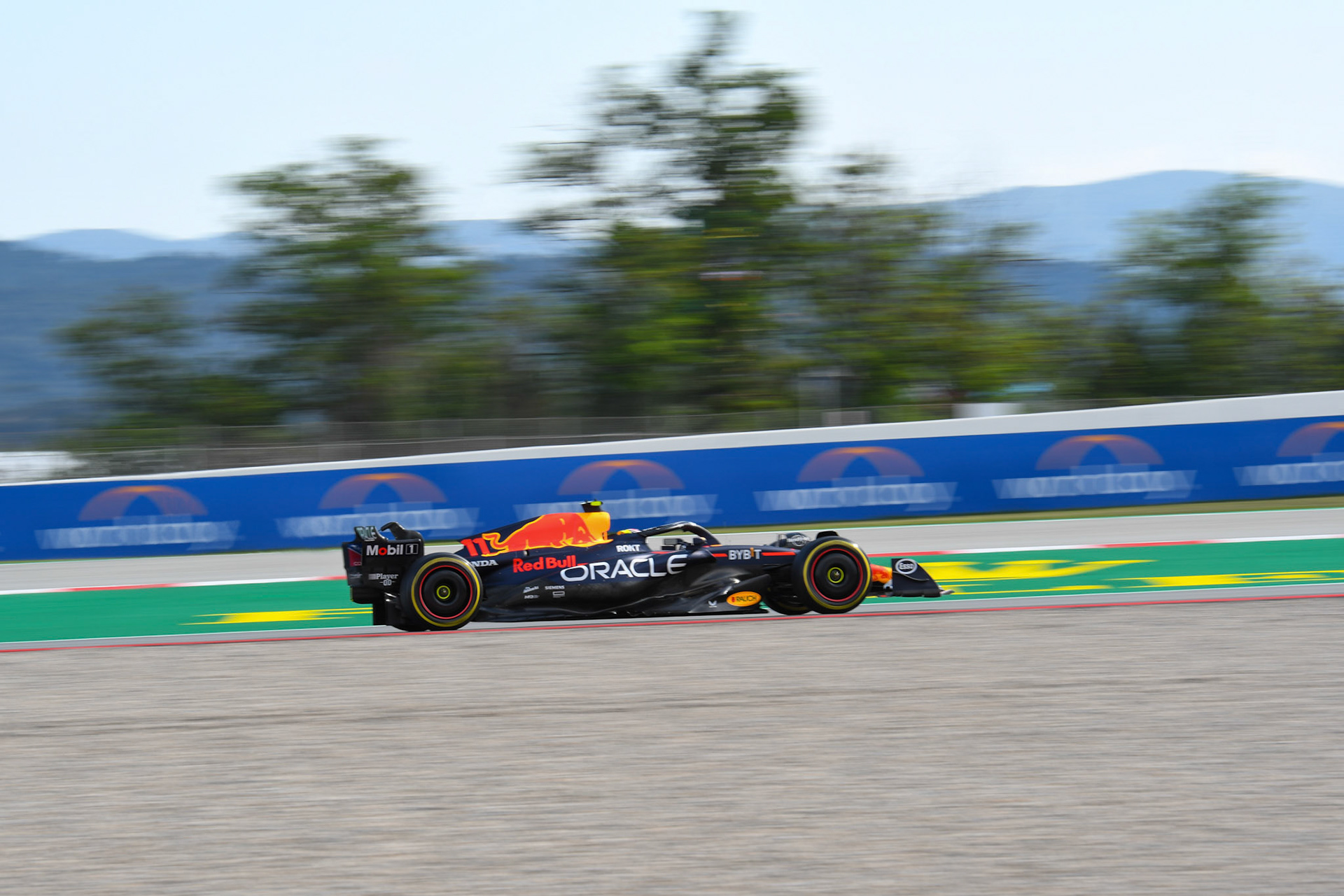Sergio Perez (MEX) Red Bull Racing; Formel 1 GP Barcelona. Freitag 02.06.2023