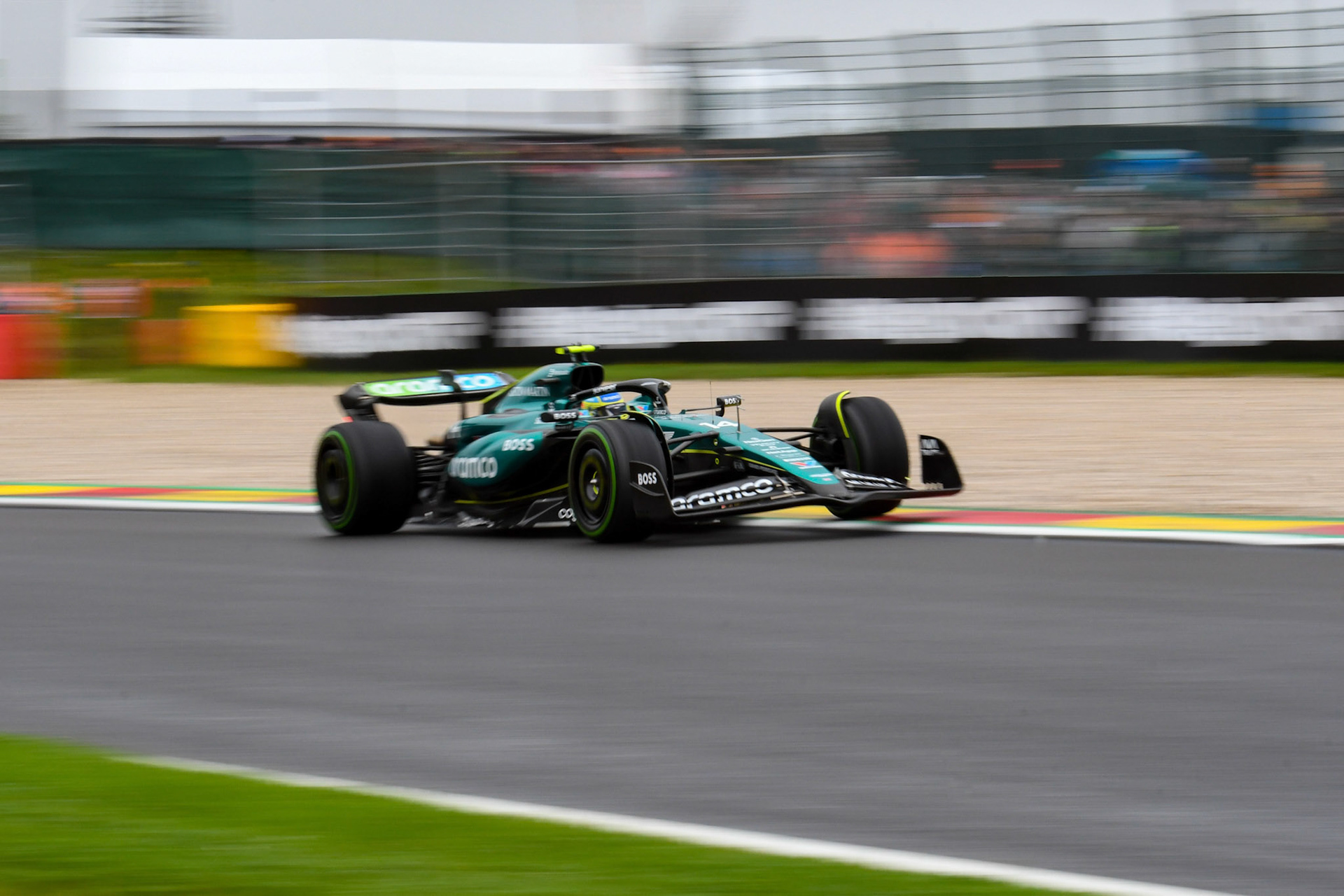 Fernando Alonso #14, Aston Martin Aramco F1 Team;Formel 1 GP Spa / Belgien. Samstag, 27.07.2024