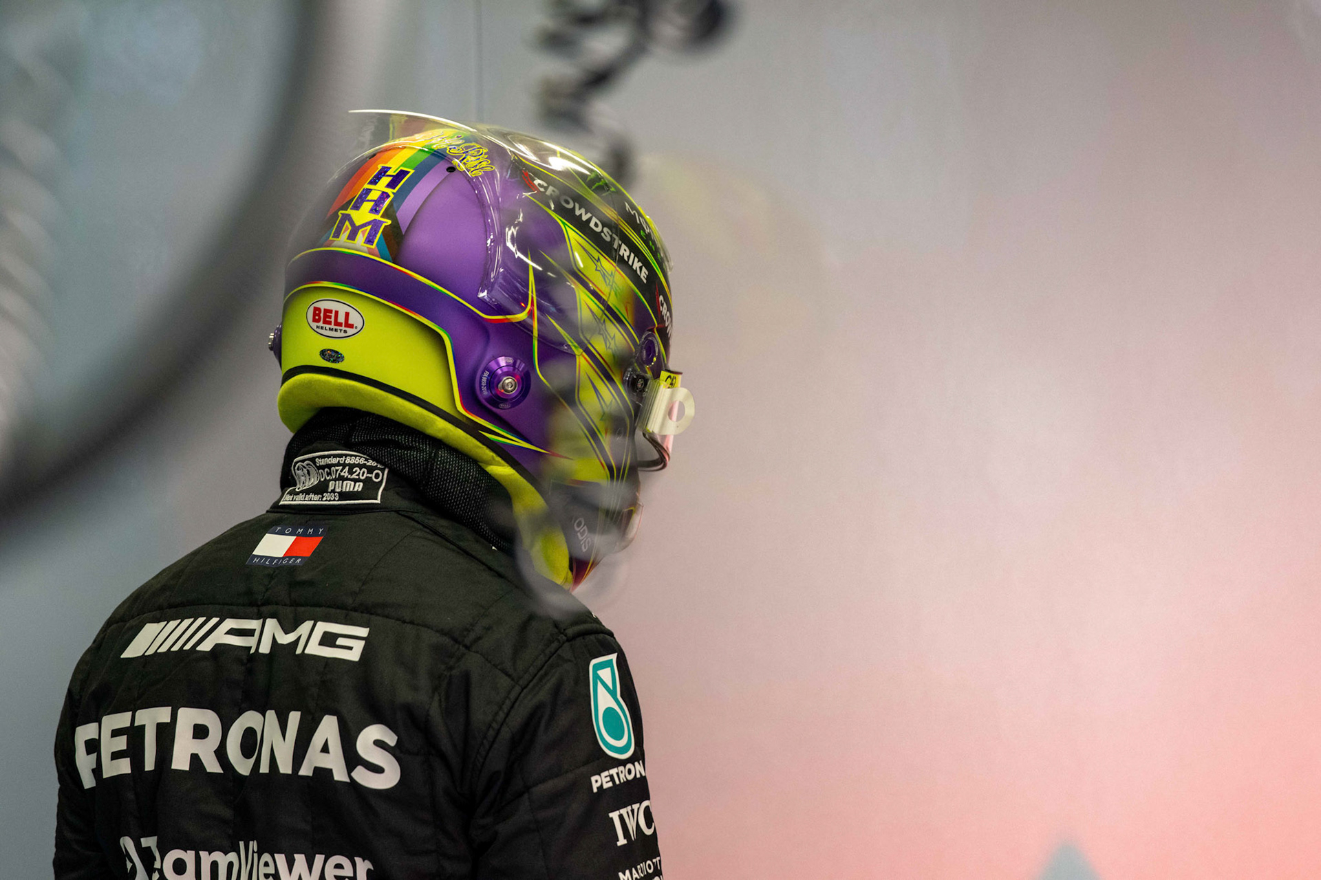 Lewis Hamilton (GBR) Mercedes AMG F1 Team; Formel 1 GP Austria / Österreich. Samstag, 01.07.2023