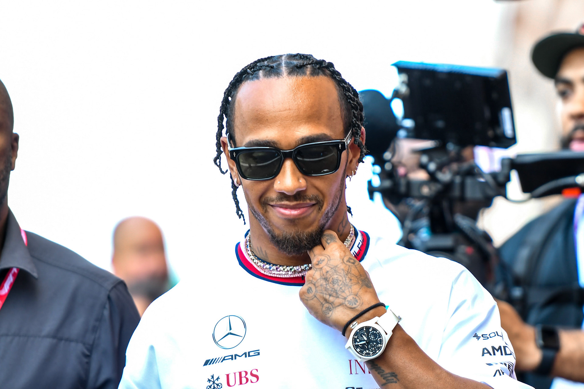 Lewis Hamilton (GBR) Mercedes AMG F1 Team; Formel 1 GP Monaco. Donnerstag 25.05.2023