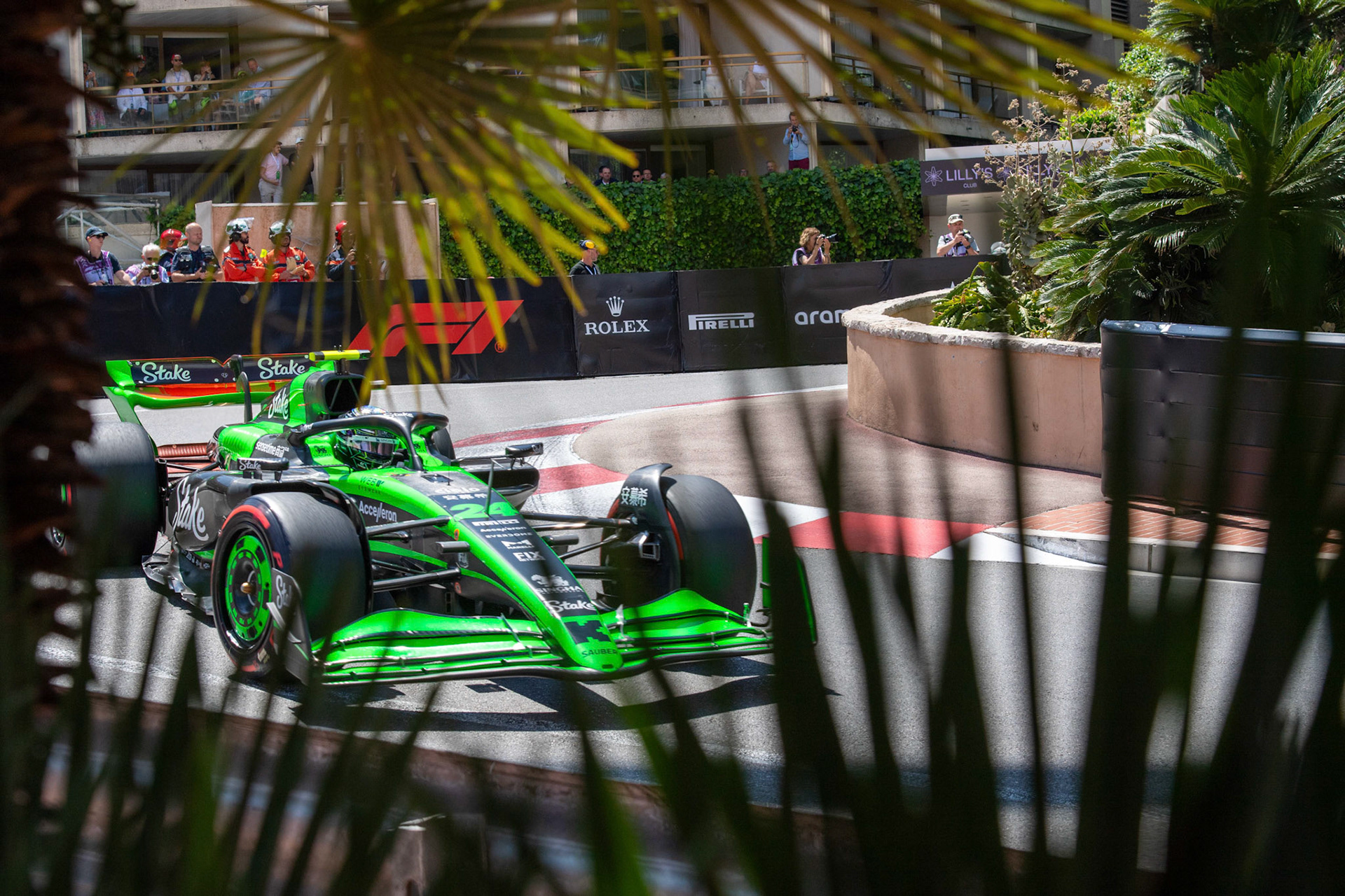 Guanyu Zhou #24, Stake F1 Team Kick Sauber; Formel1 GP Monaco Samstag, 25.05.2024