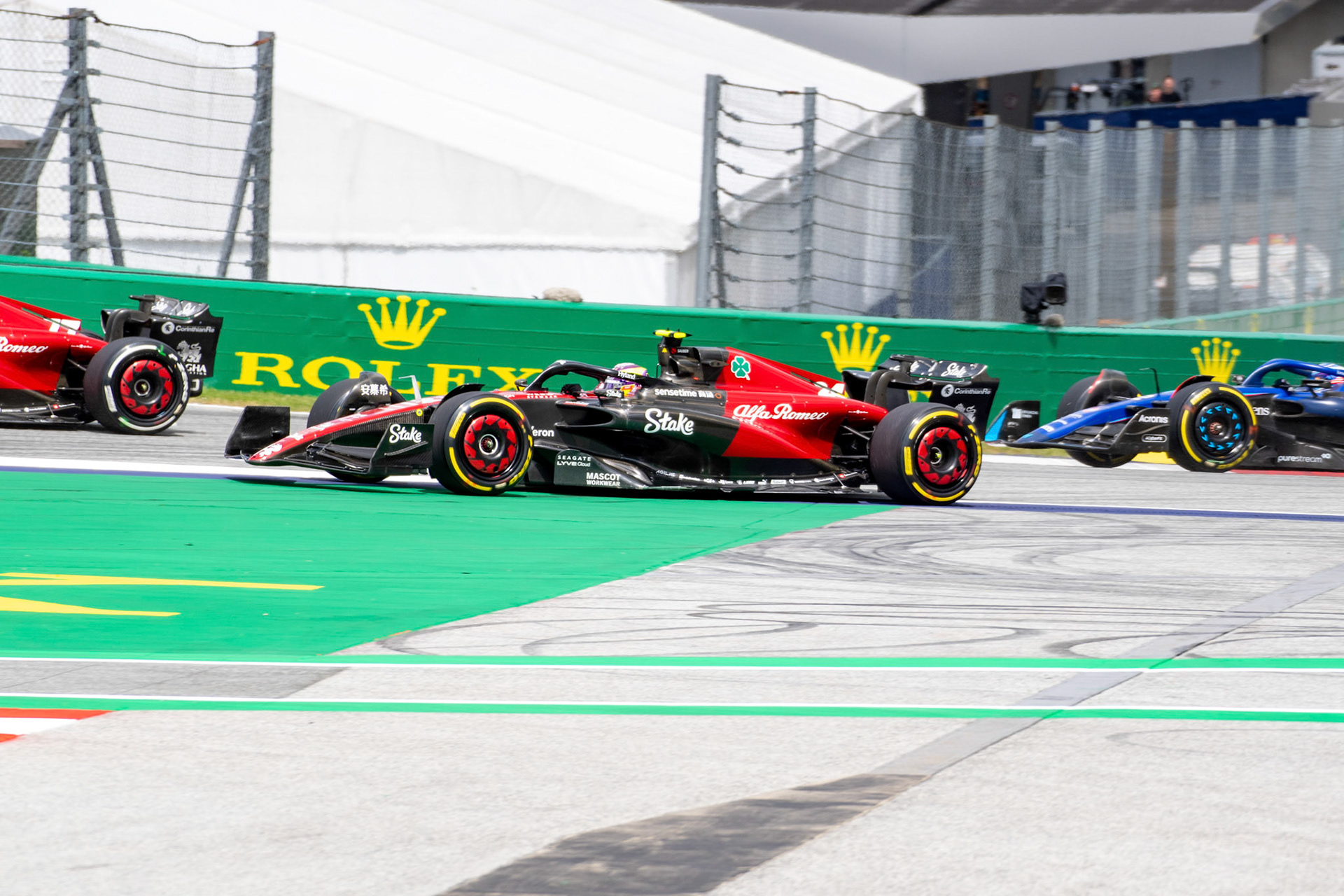 Guanyu Zhou (CHN) Alfa Romeo F1 Team;Formel 1 GP Austria / Österreich. Sonntag, 02.07.2023