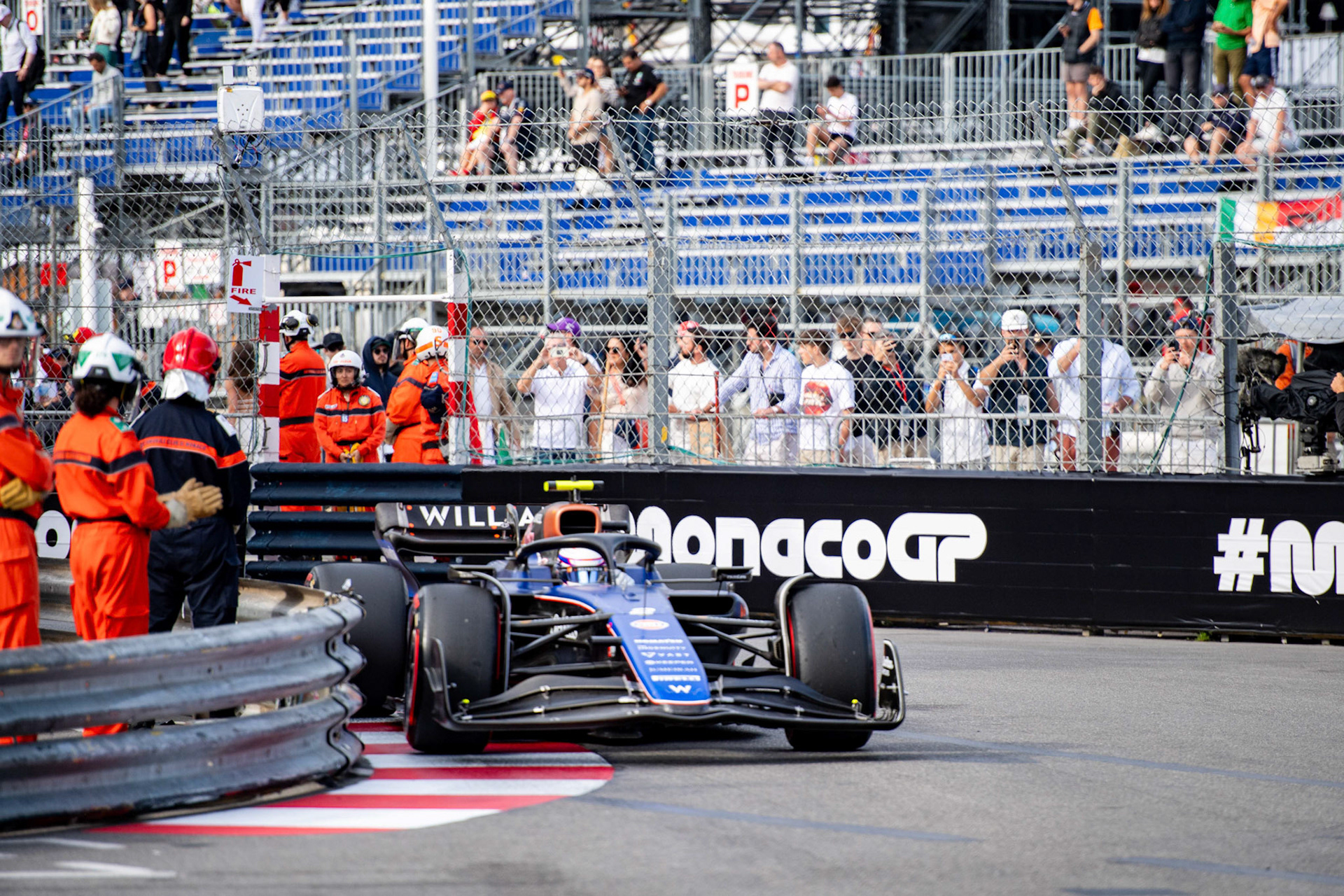 Logan Sargeant #2, Williams Racing; Formel1 GP Monaco Freitag, 24.05.2024