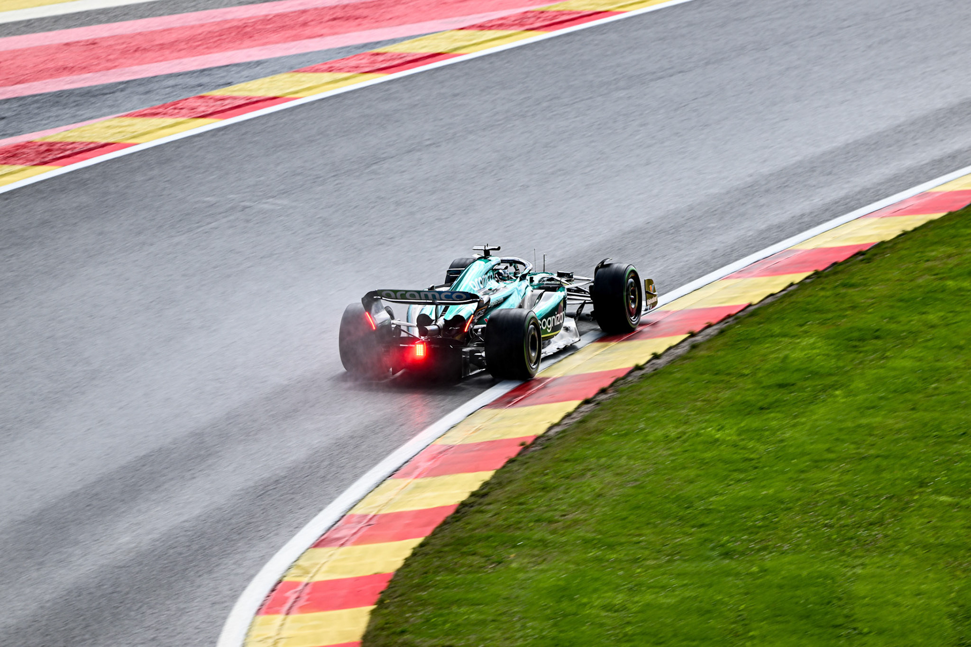Lance Stroll (CAN) Aston Martin Formula One Team; Formel 1 GP Spa Francorchamps/ Belgien. Samstag, 29.07.2023