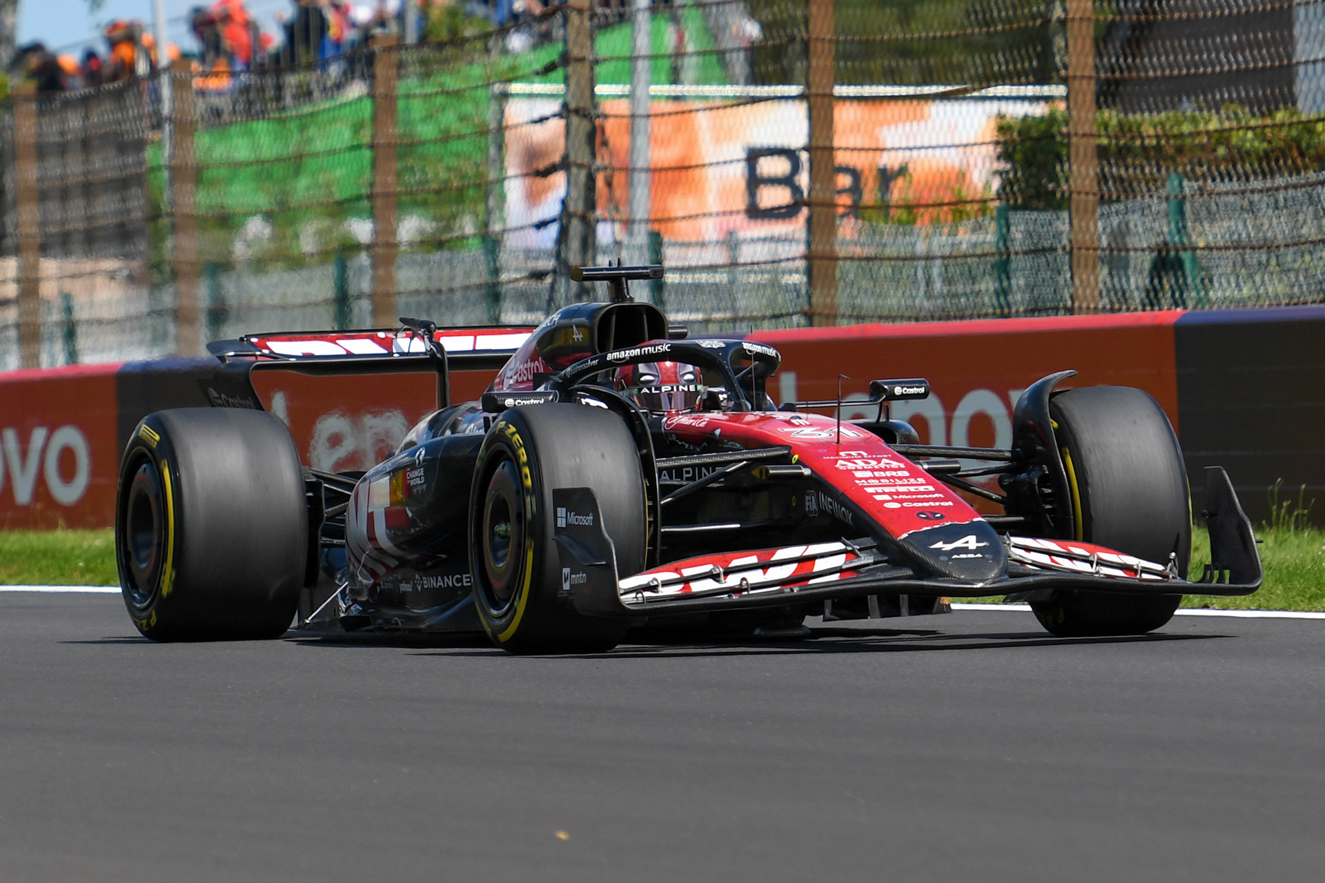 Esteban Ocon #31, BWT Alpine F1 Team;Formel 1 GP Spa / Belgien. Sonntag, 28.07.2024