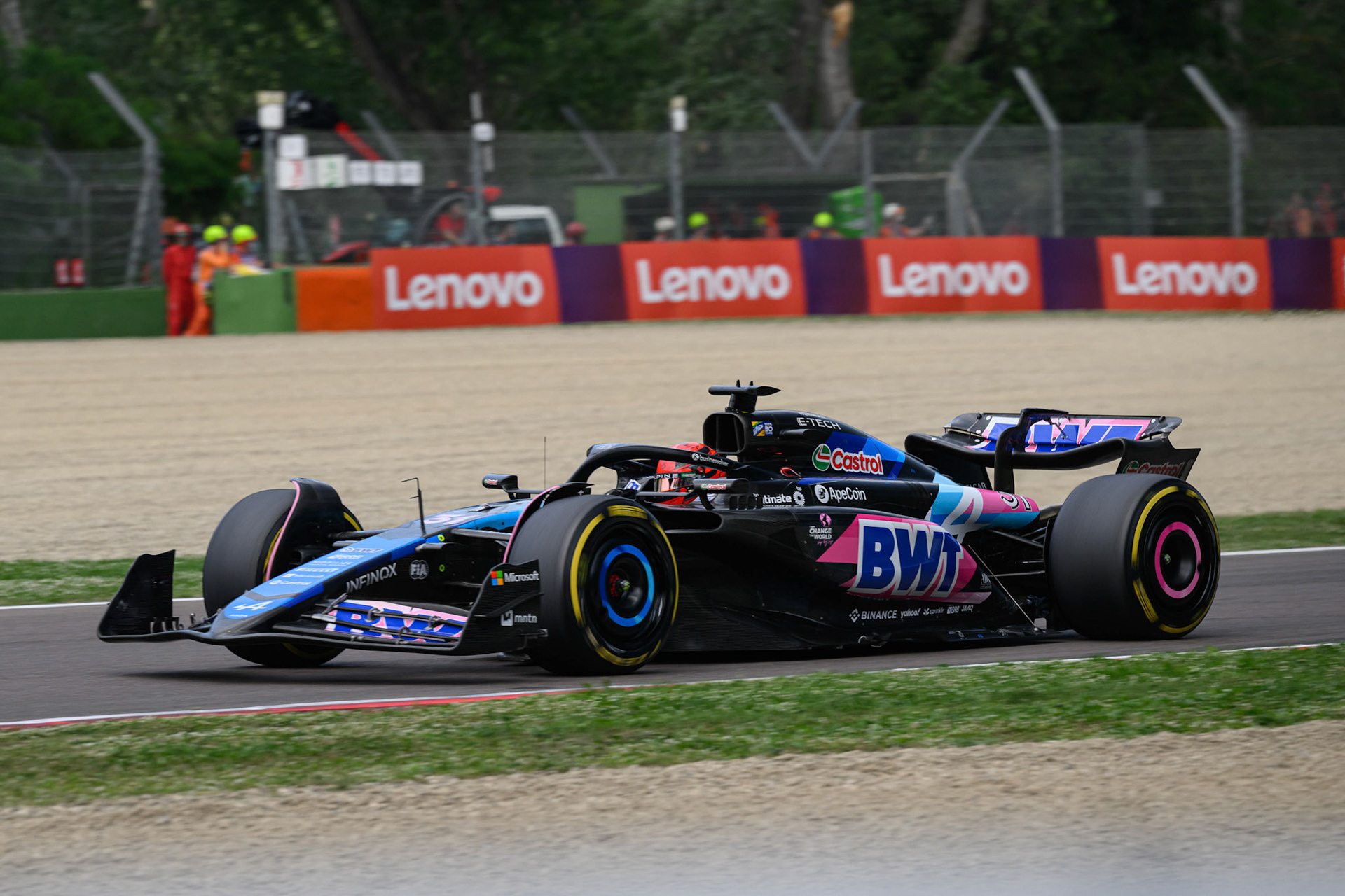 Esteban Ocon #31, BWT Alpine F1 Team; F1 GP Imola / Italien Sonntag, 19.05.2024