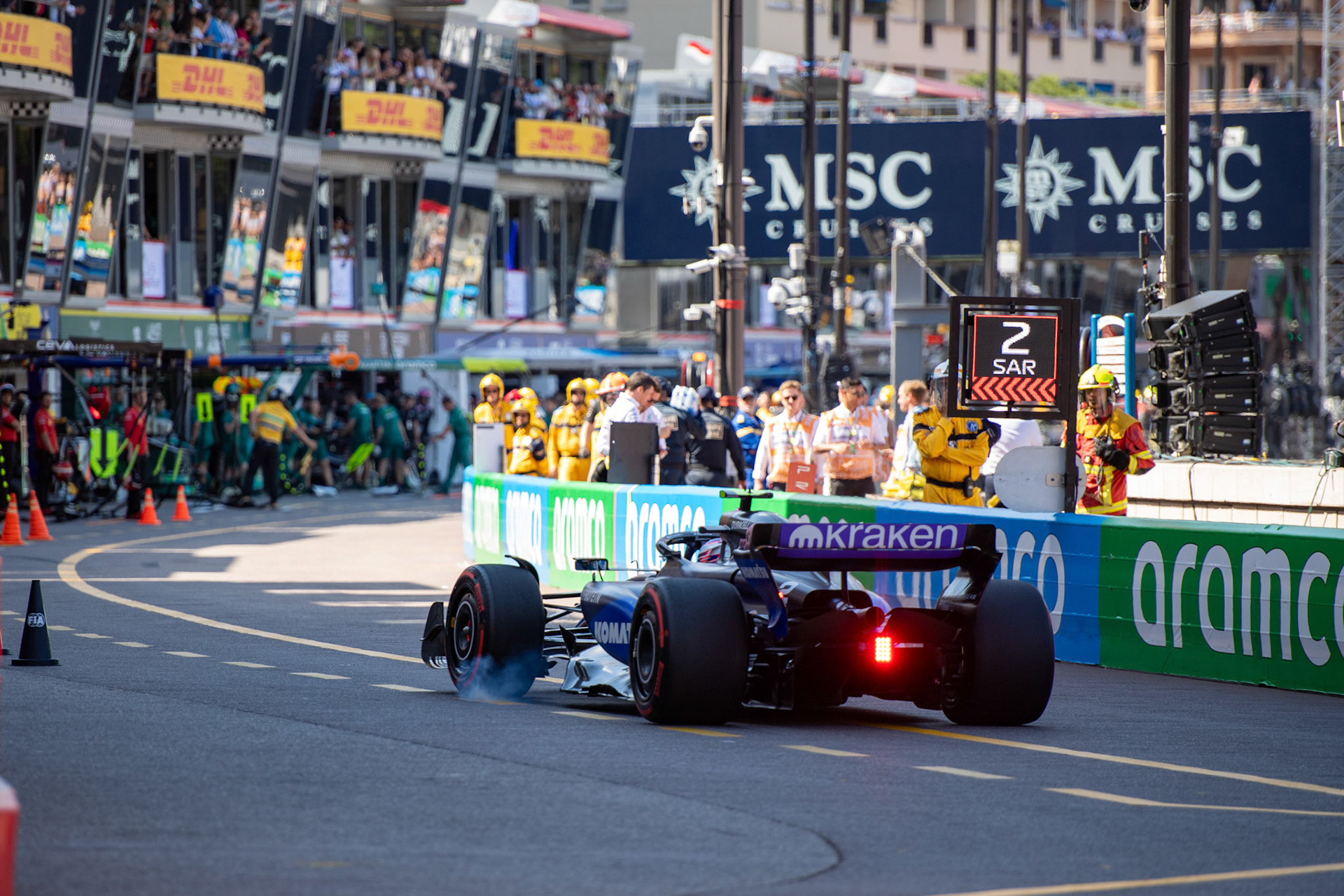 Logan Sargeant #2, Williams Racing; Formel1 GP Monaco Samstag, 25.05.2024